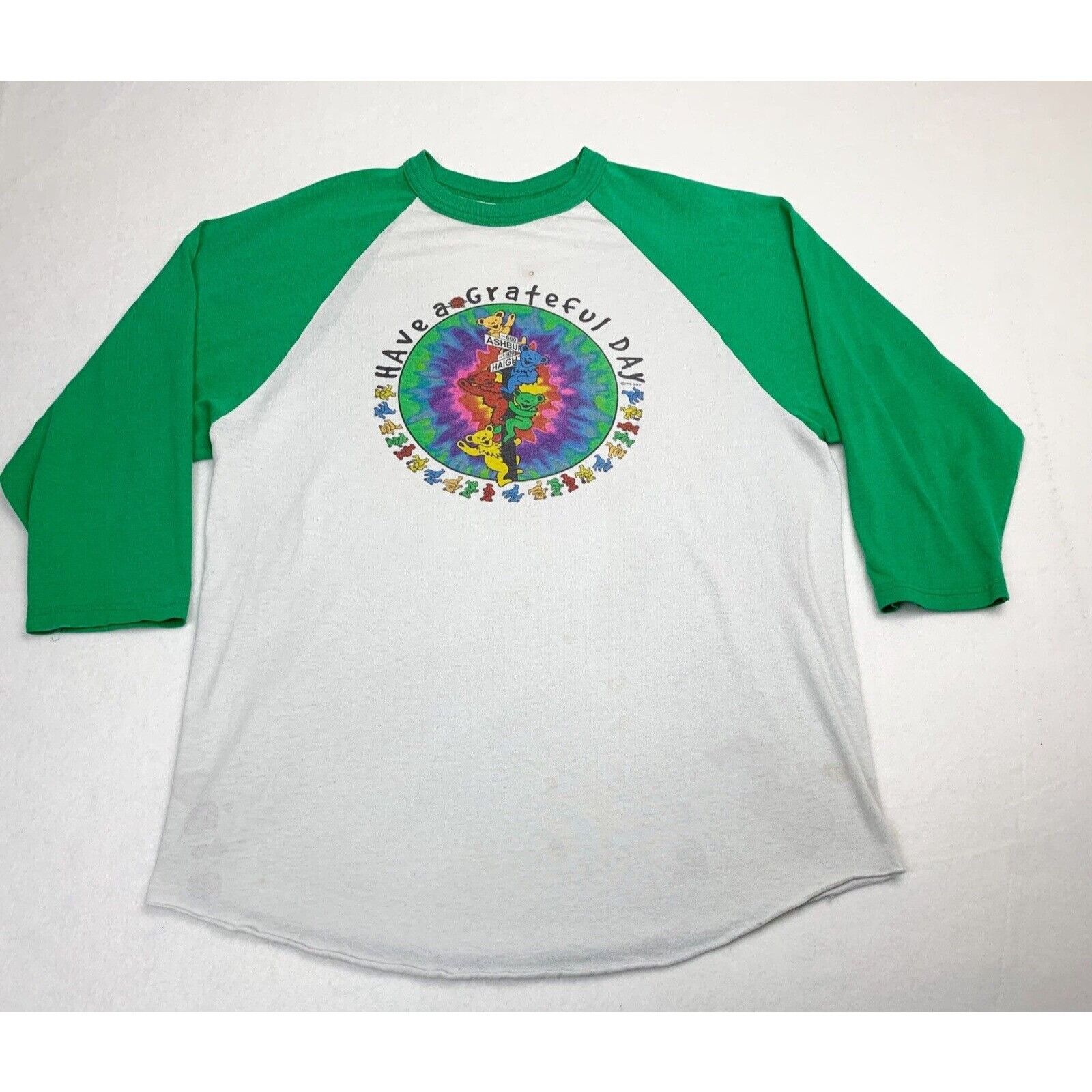 Vintage 90s Grateful Dead Day T-Shirt Large San Francisco