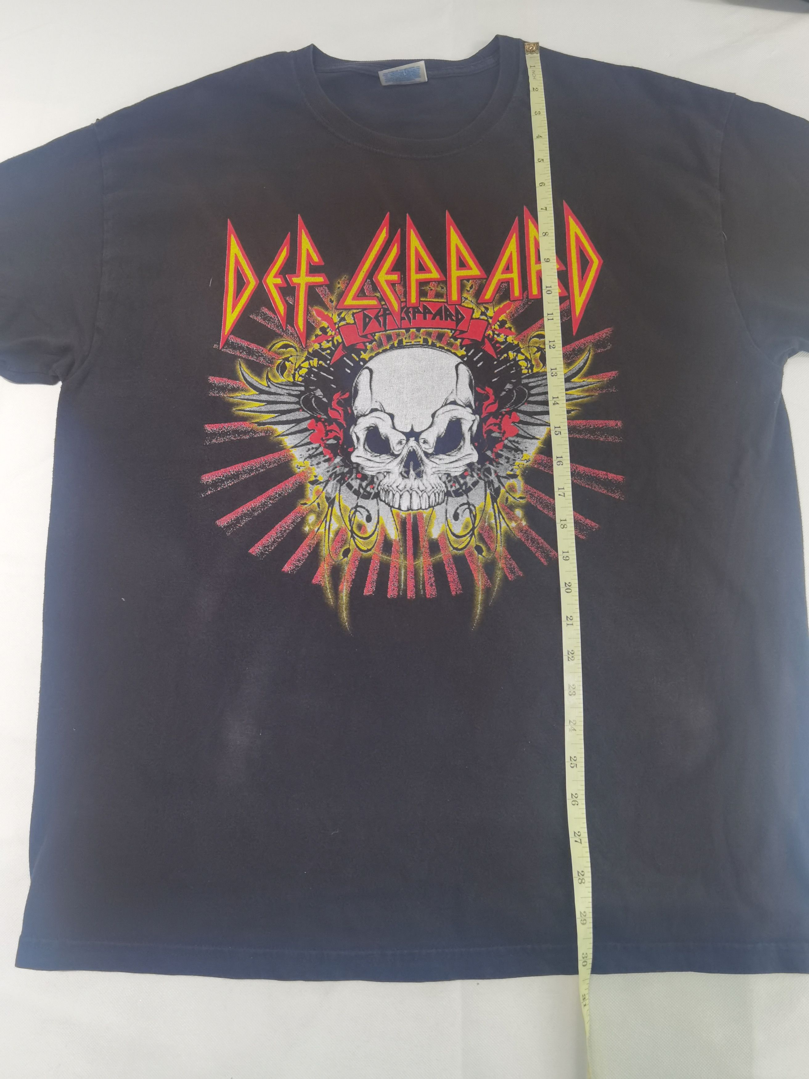 Band Tees Def Leppard Summer Tour 2009 Size US XL / EU 56 / 4 - 12 Thumbnail