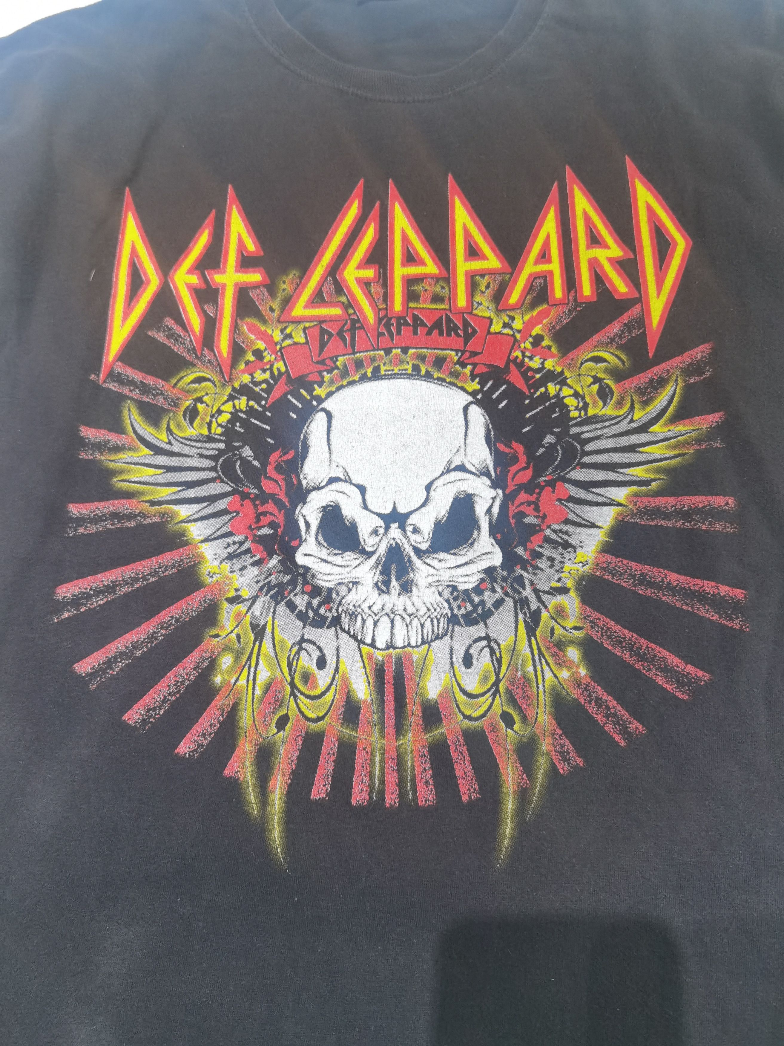 Band Tees Def Leppard Summer Tour 2009 Size US XL / EU 56 / 4 - 8 Thumbnail