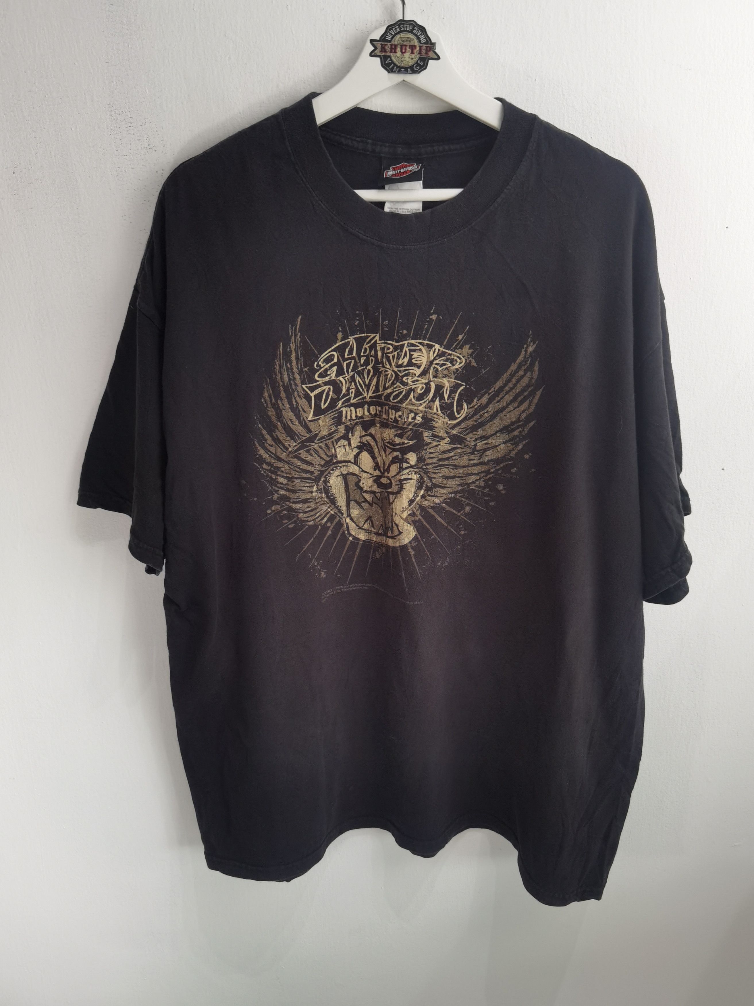 Harley Davidson × Vintage Vintage Looney Tunes X Harley Davidson Size US XXL / EU 58 / 5 - 2 Thumbnail