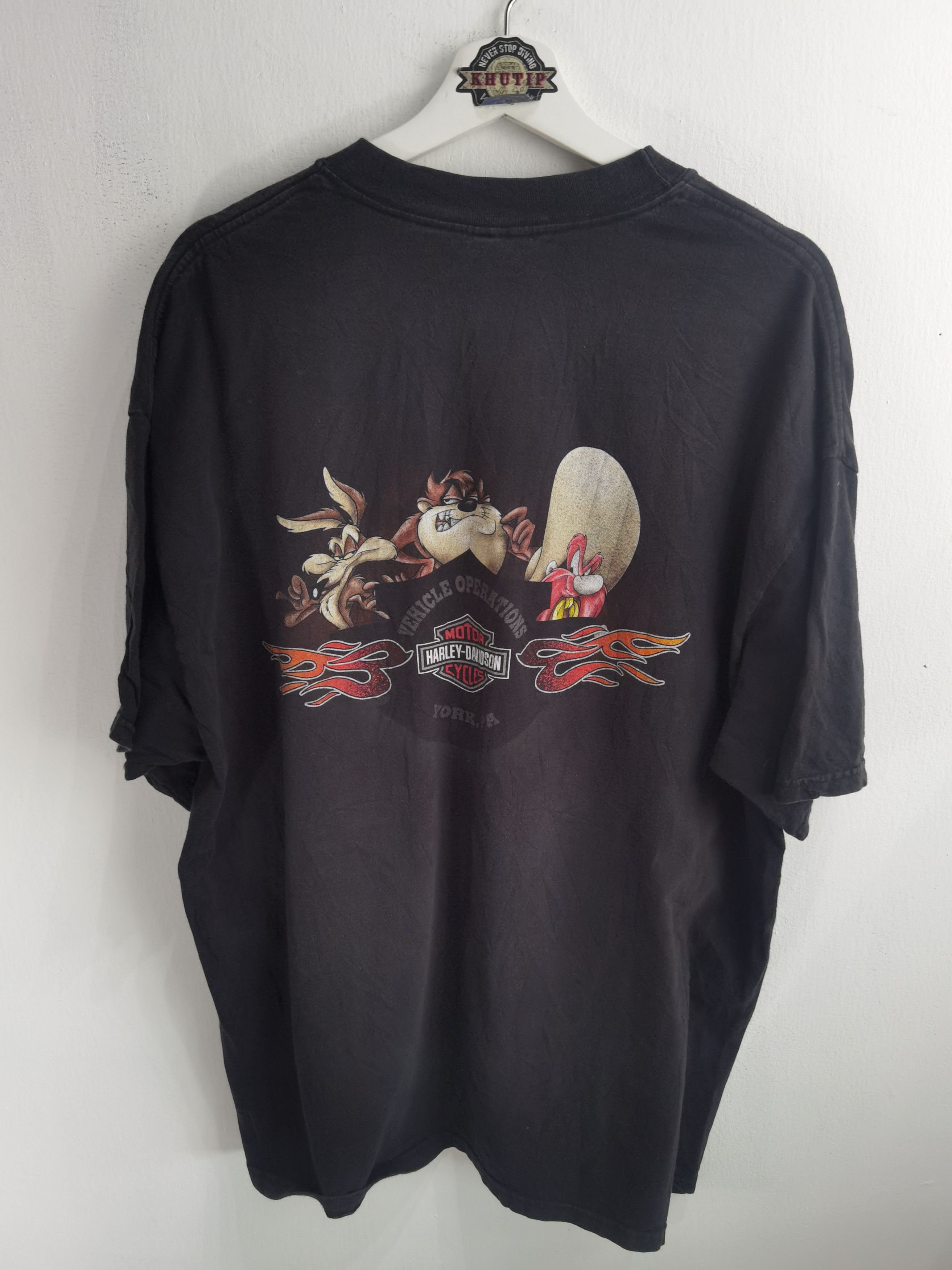 Harley Davidson × Vintage Vintage Looney Tunes X Harley Davidson Size US XXL / EU 58 / 5 - 1 Thumbnail