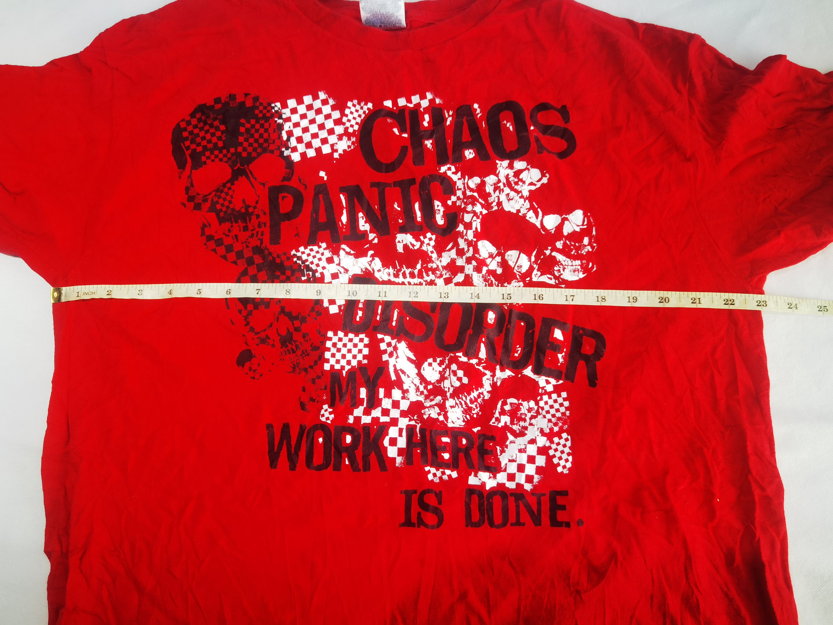 Vintage Vintage Chaos Panic Disorder by Optima Size US XL / EU 56 / 4 - 7 Thumbnail