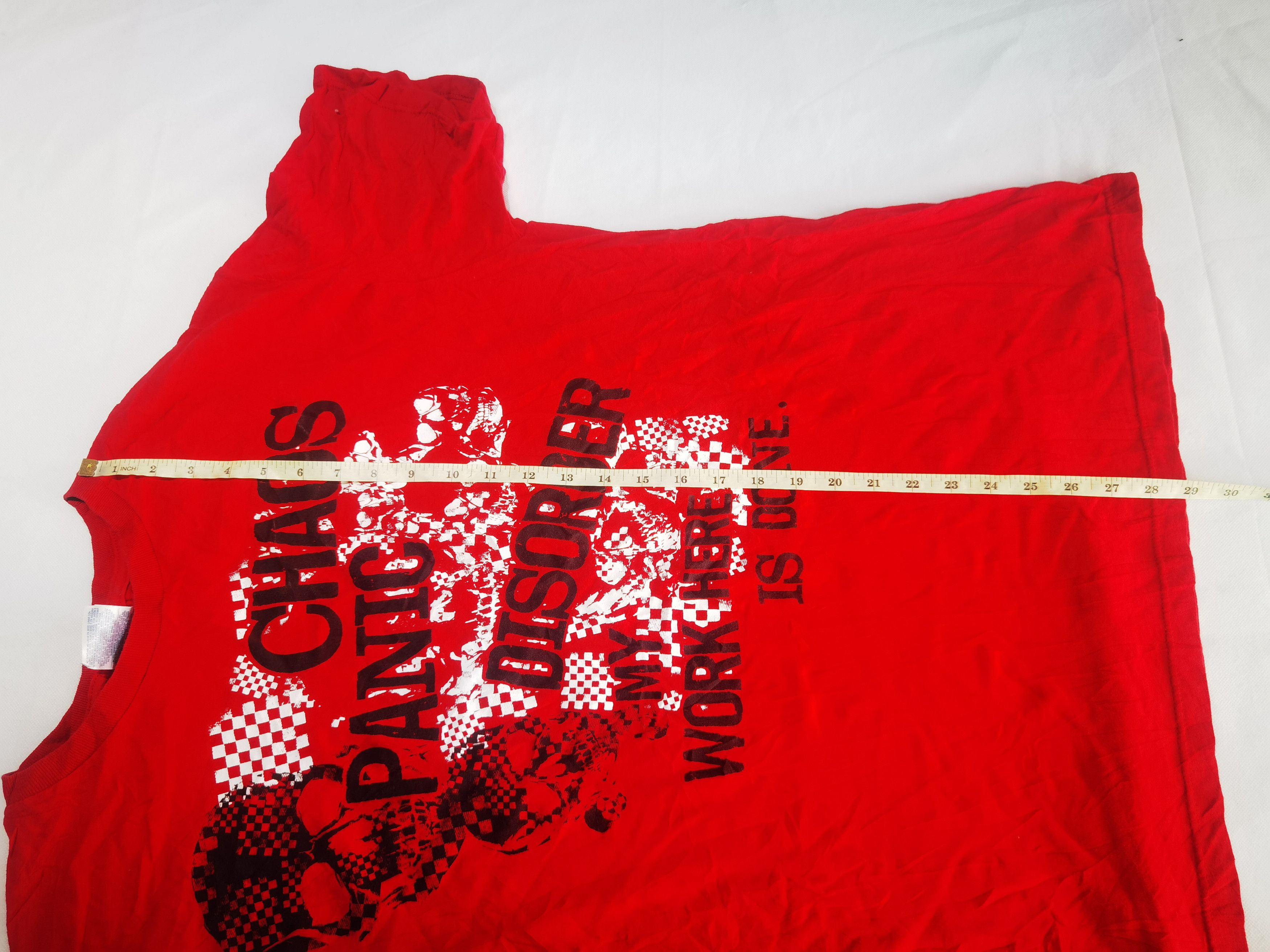 Vintage Vintage Chaos Panic Disorder by Optima Size US XL / EU 56 / 4 - 8 Thumbnail