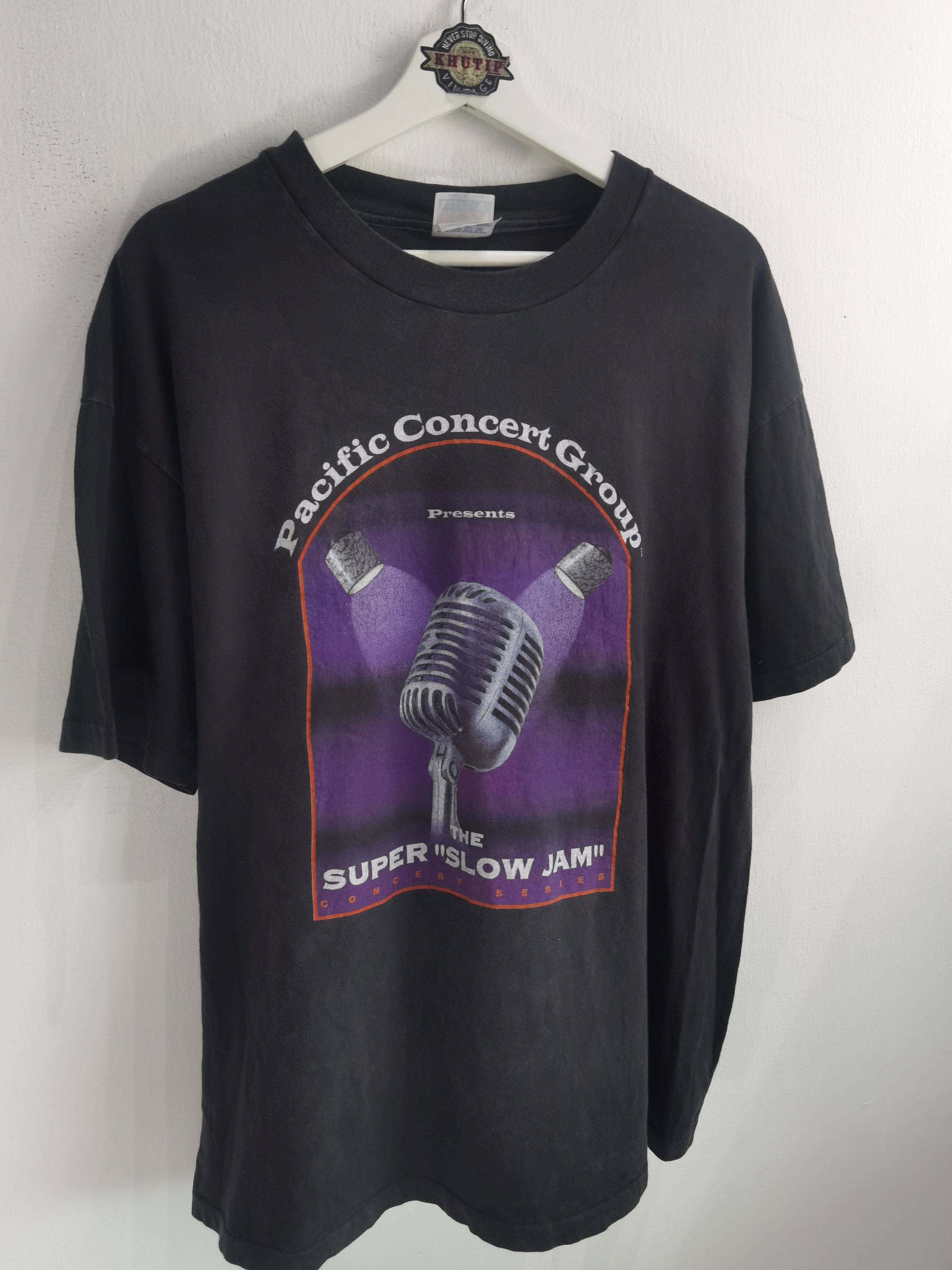 Hanes × Vintage Vintage 1996 The Super Slow Jam Single Stitch Size US XL / EU 56 / 4 - 1 Thumbnail