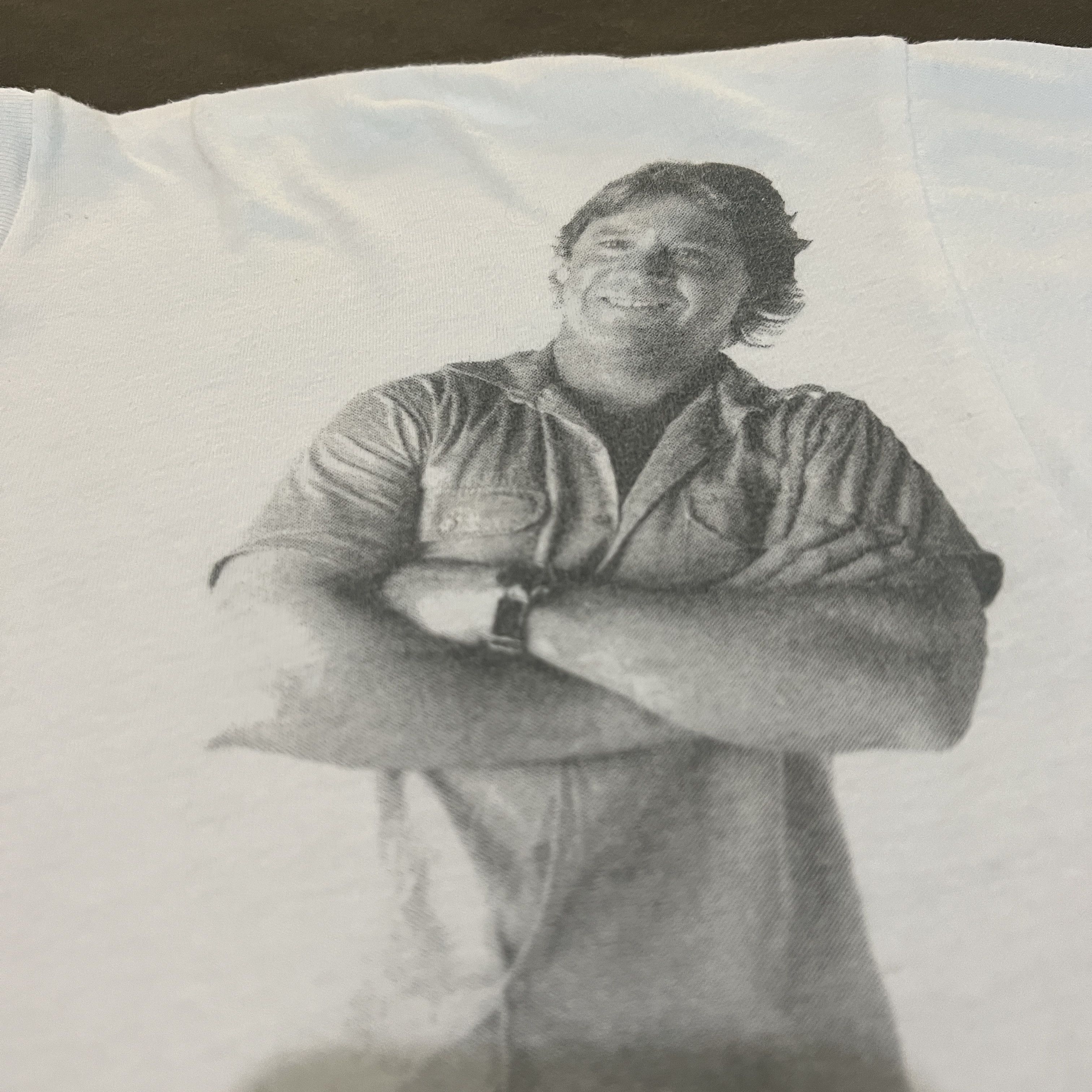 Vintage Steve Erwin Crocodile Hunter Tee Shirt wildlife documentary Size US XL / EU 56 / 4 - 2 Thumbnail