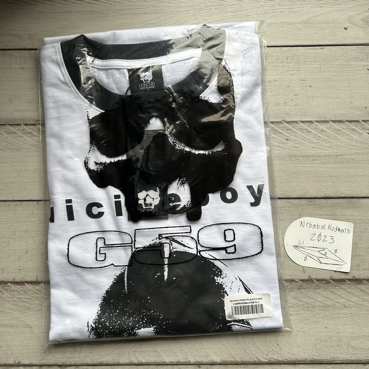 Fuck The Population × G59 Records g*59 CHARLiE RiNGER TEE FARENHEiT 451 SOViET SPACE PROGRAM Size US XL / EU 56 / 4 - 2 Thumbnail