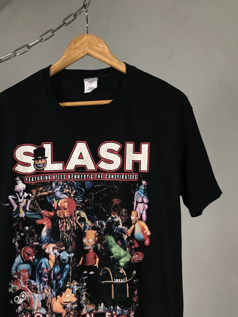 Band Tees Slash 2014 vintage rock band tour tee Size US L / EU 52-54 / 3 - 2 Thumbnail
