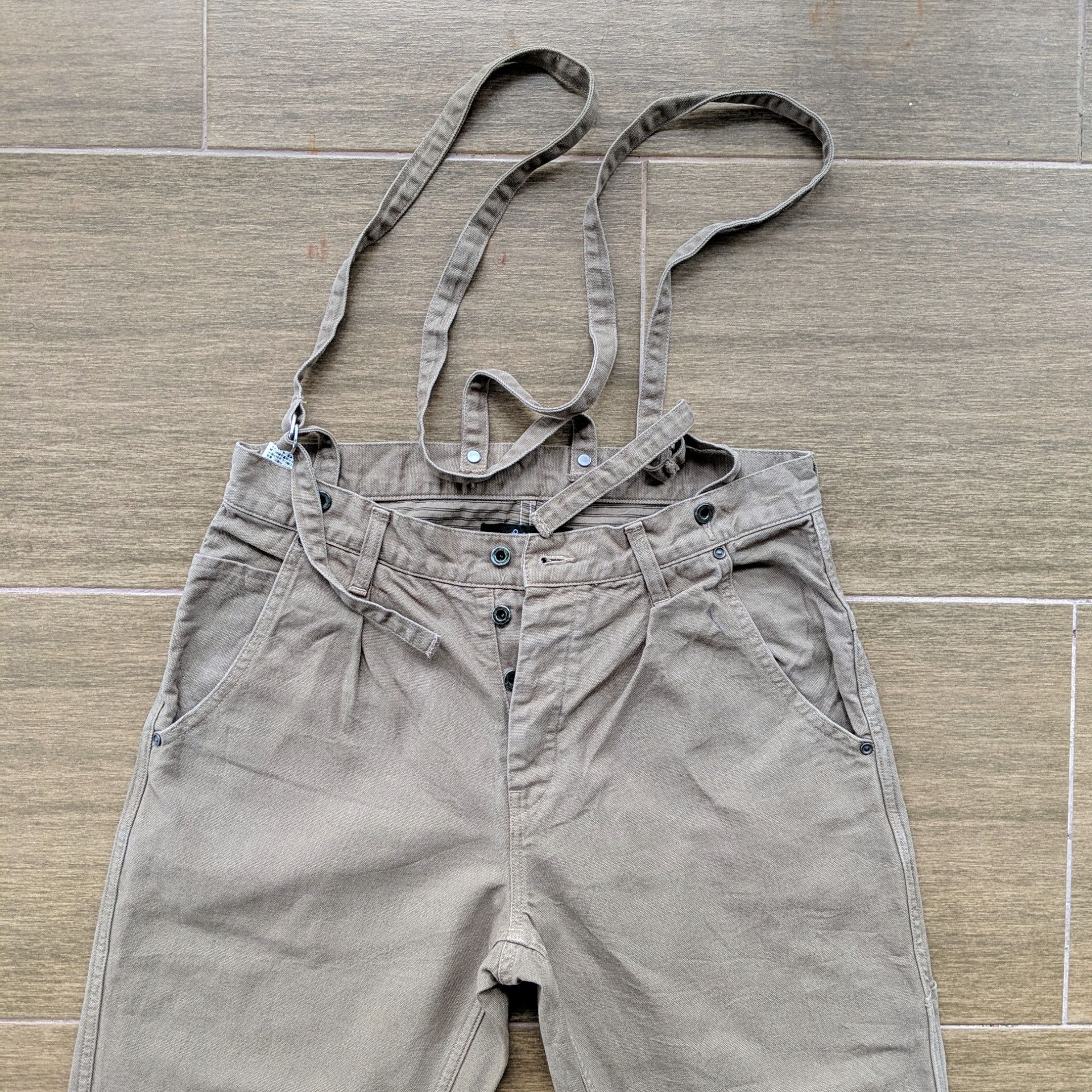 Japanese Brand W30🔥Very Rare Vintage John Bull Workwear Overall Pants Size US 30 / EU 46 - 3 Thumbnail