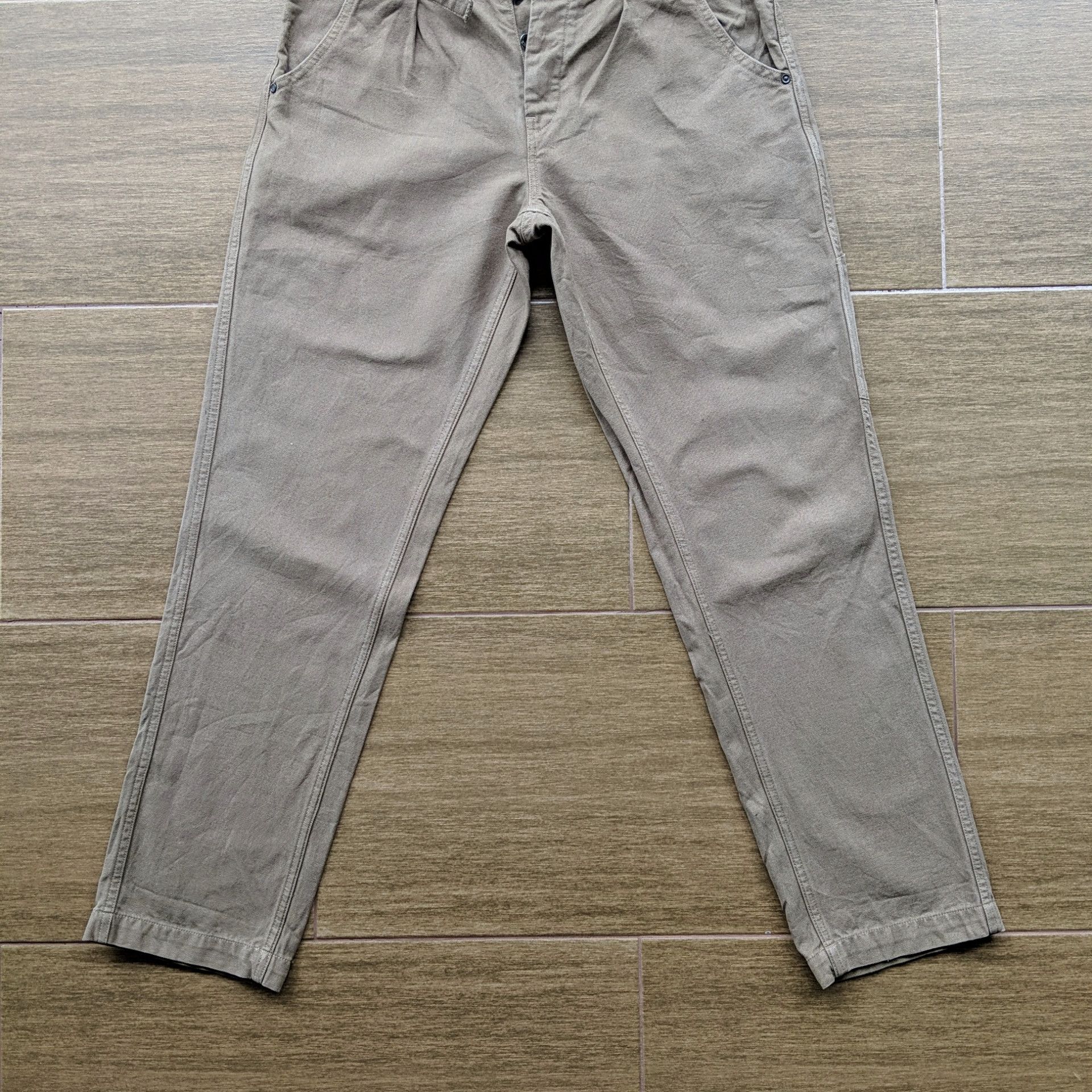 Japanese Brand W30🔥Very Rare Vintage John Bull Workwear Overall Pants Size US 30 / EU 46 - 6 Thumbnail