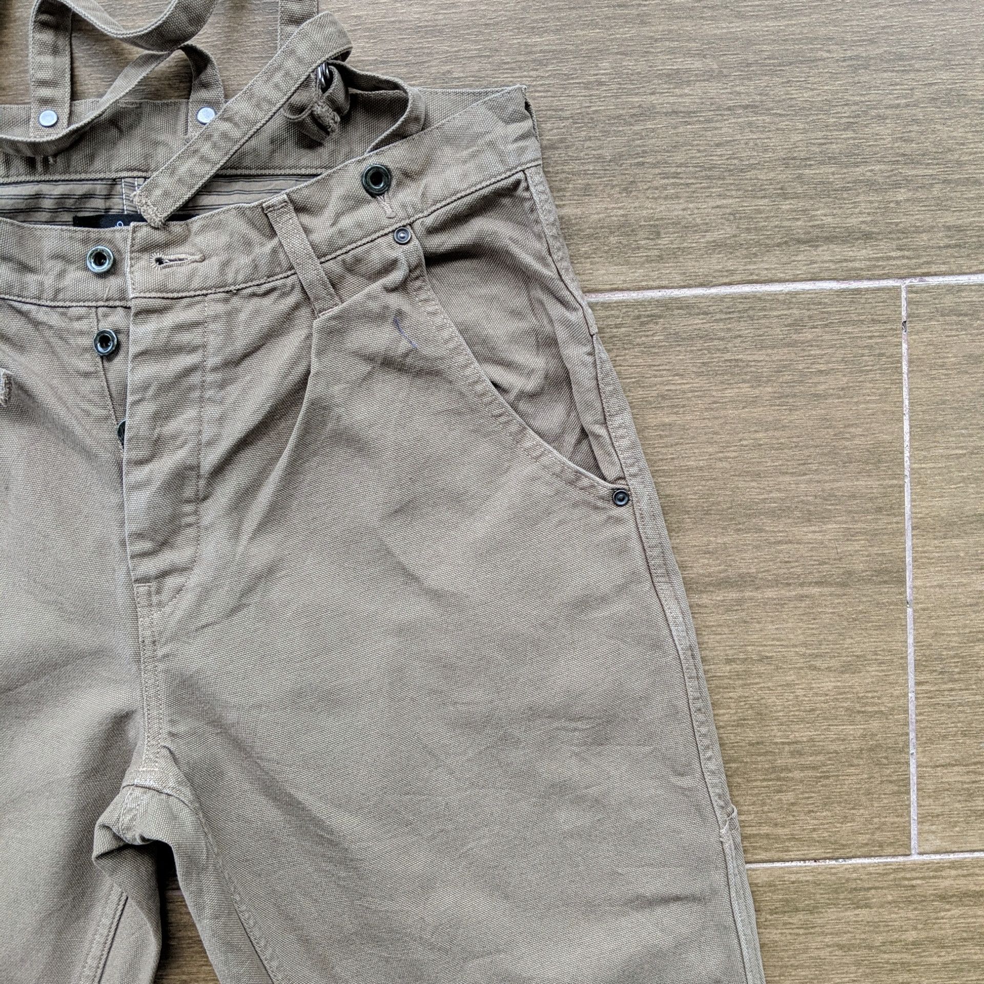 Japanese Brand W30🔥Very Rare Vintage John Bull Workwear Overall Pants Size US 30 / EU 46 - 5 Thumbnail