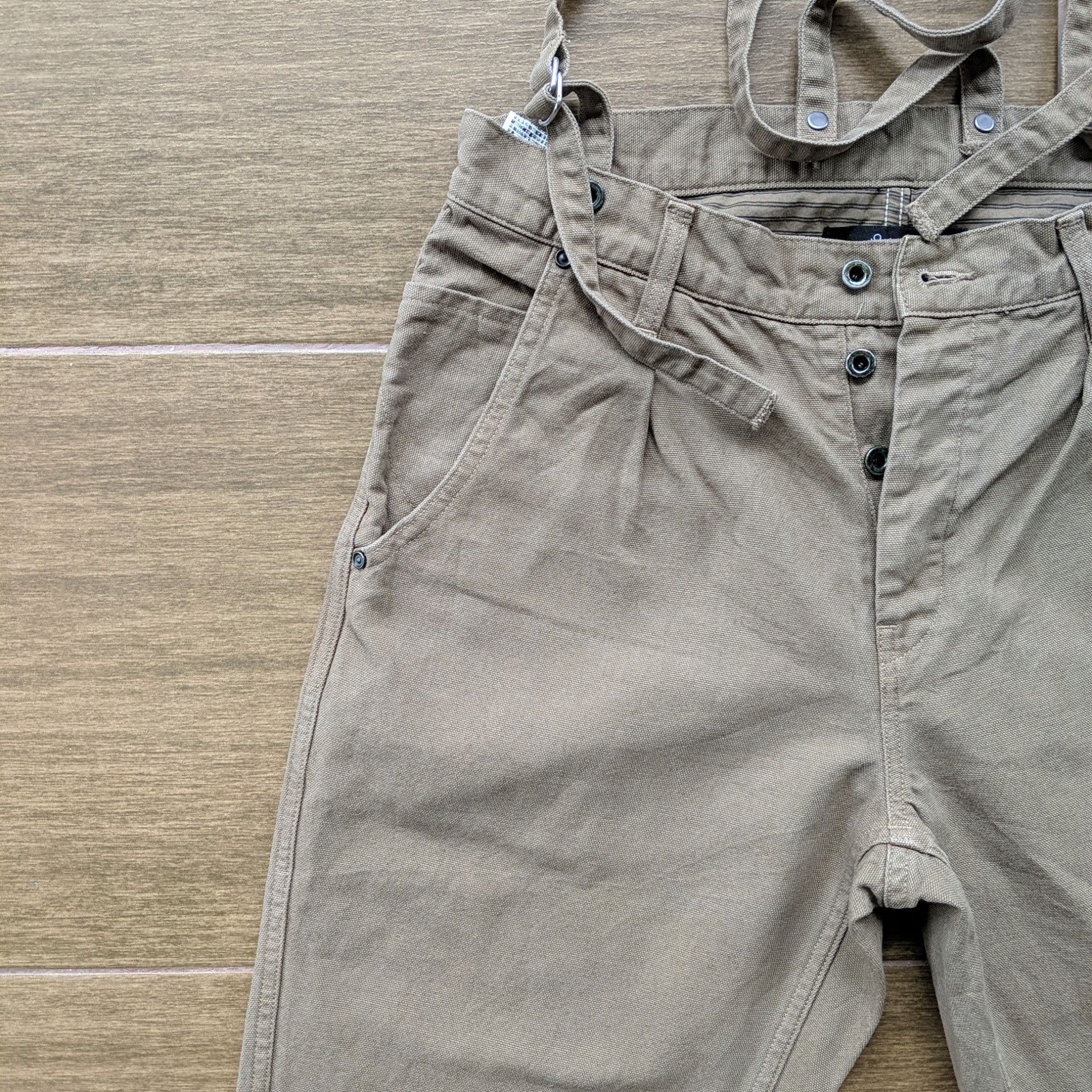 Japanese Brand W30🔥Very Rare Vintage John Bull Workwear Overall Pants Size US 30 / EU 46 - 4 Thumbnail