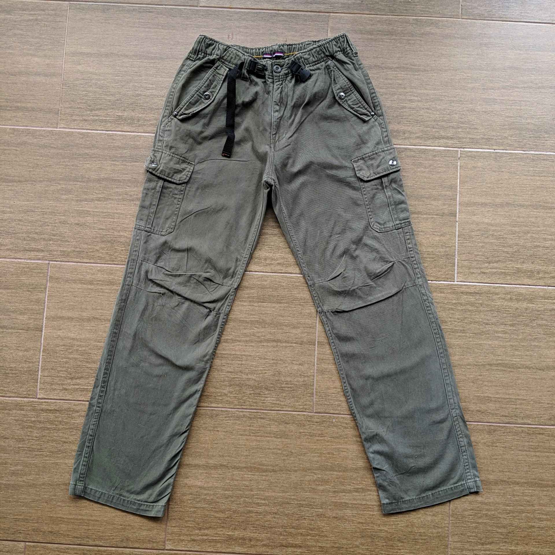 image of Utility Pro Wear Vintage Japanese Belt Tactical Multipocket Cargo Pants, Men's (Size 28)