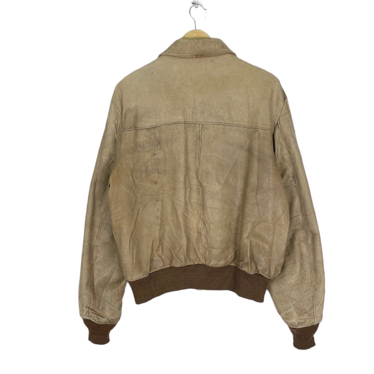 Schott × Vintage ☀️90s SCHOTT BROS LEATHER JACKET Size US M / EU 48-50 / 2 - 10 Thumbnail