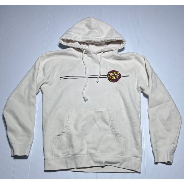 Santa Cruz Mens Santa Cruz Hoodie Size S White Color (W12) | Grailed