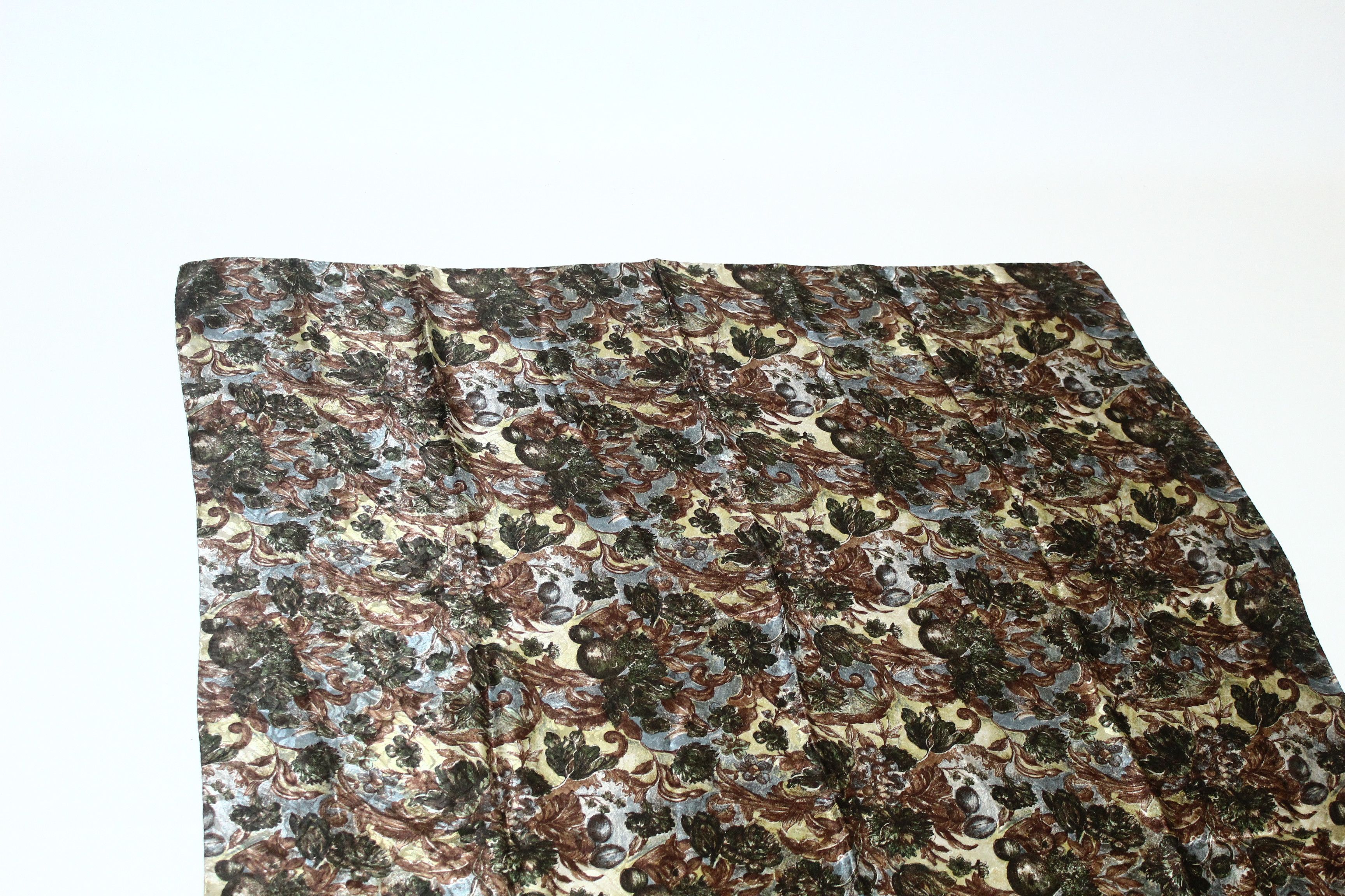 Other RARE VTG💥 Umberto Ginocchietti Baroque Artwork Silk Scarf Size ONE SIZE - 5 Thumbnail