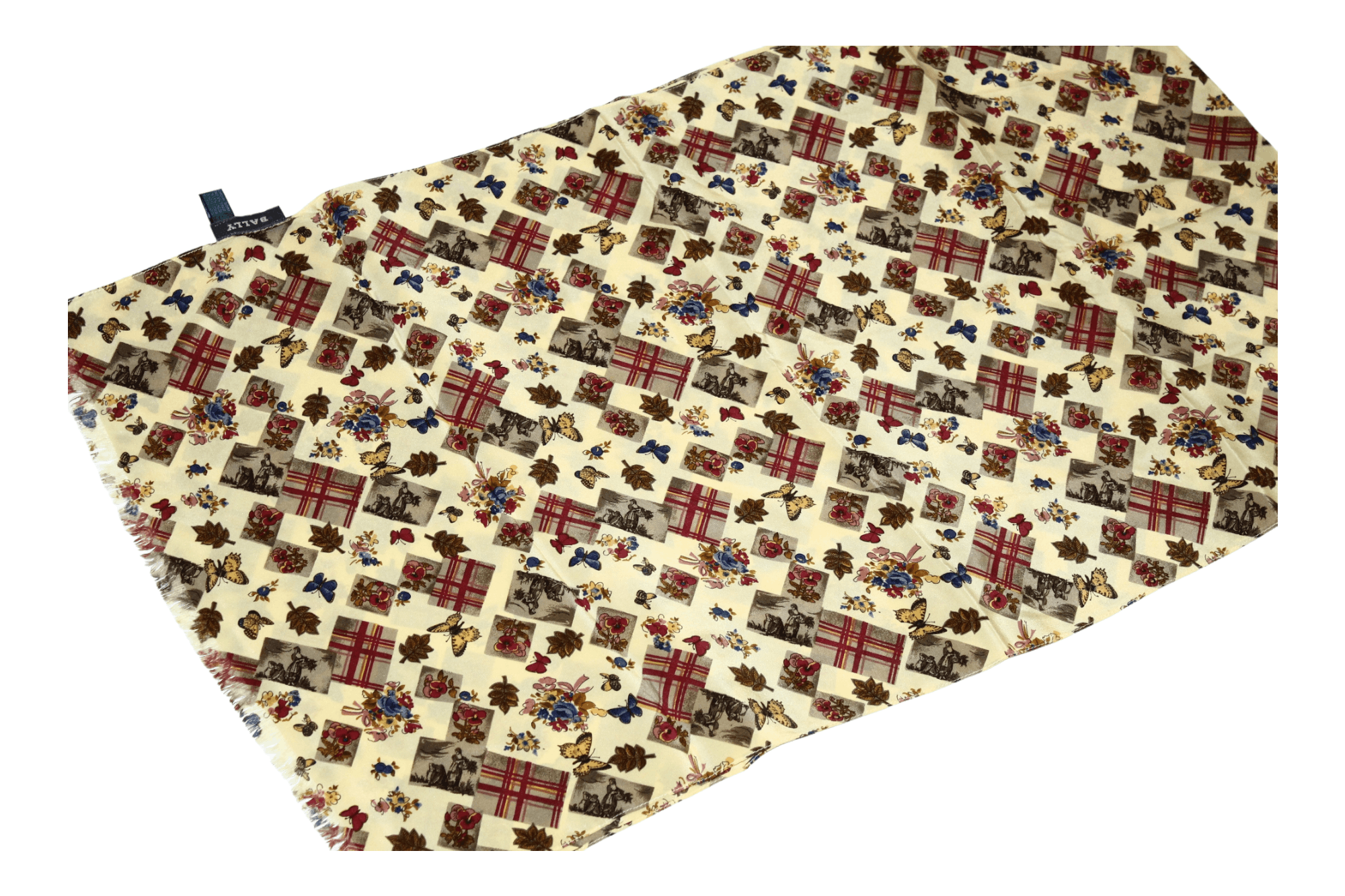 Bally Vintage BALLY all over printed silk scarf Size ONE SIZE - 7 Thumbnail