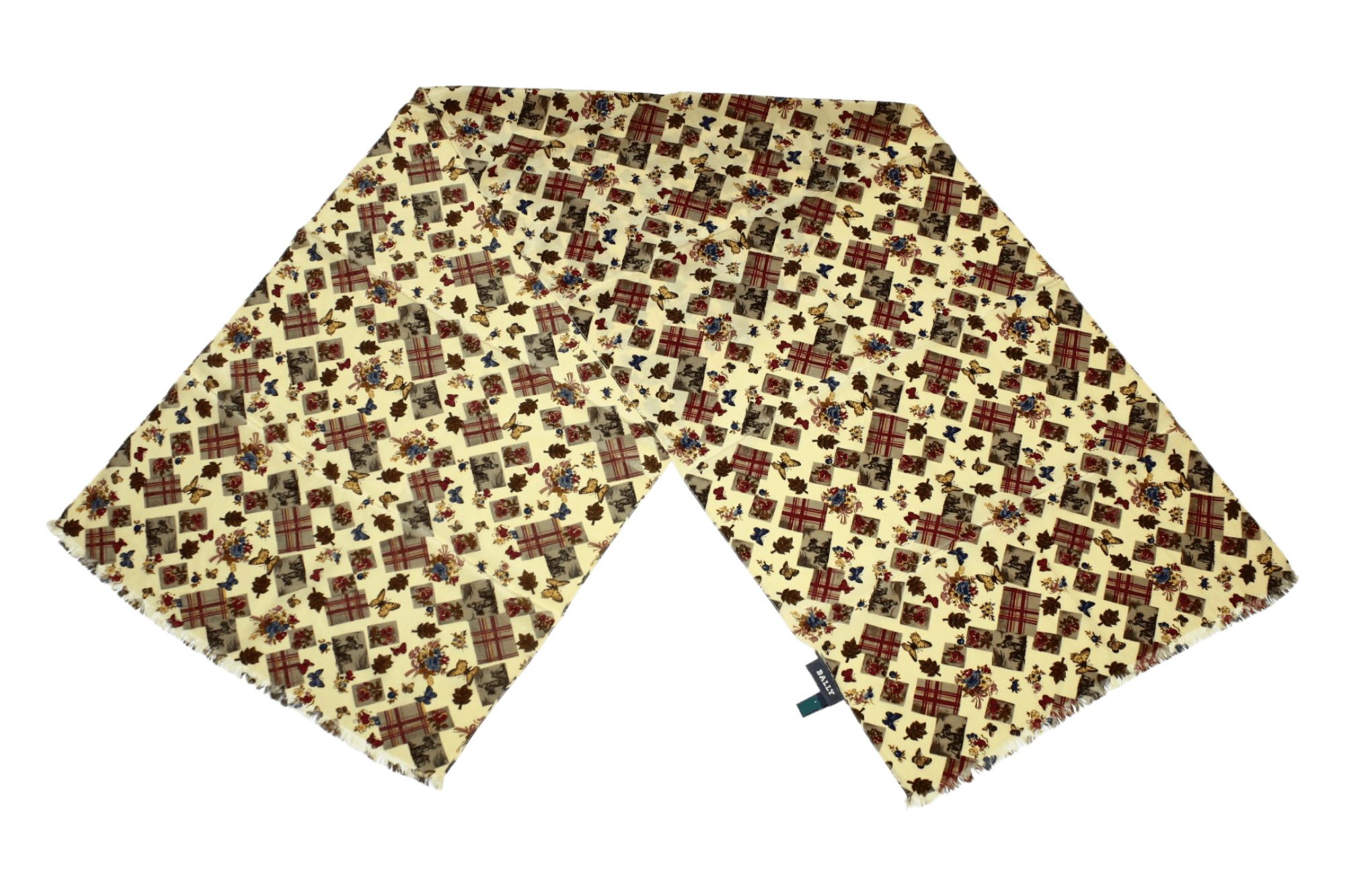 Bally Vintage BALLY all over printed silk scarf Size ONE SIZE - 1 Thumbnail