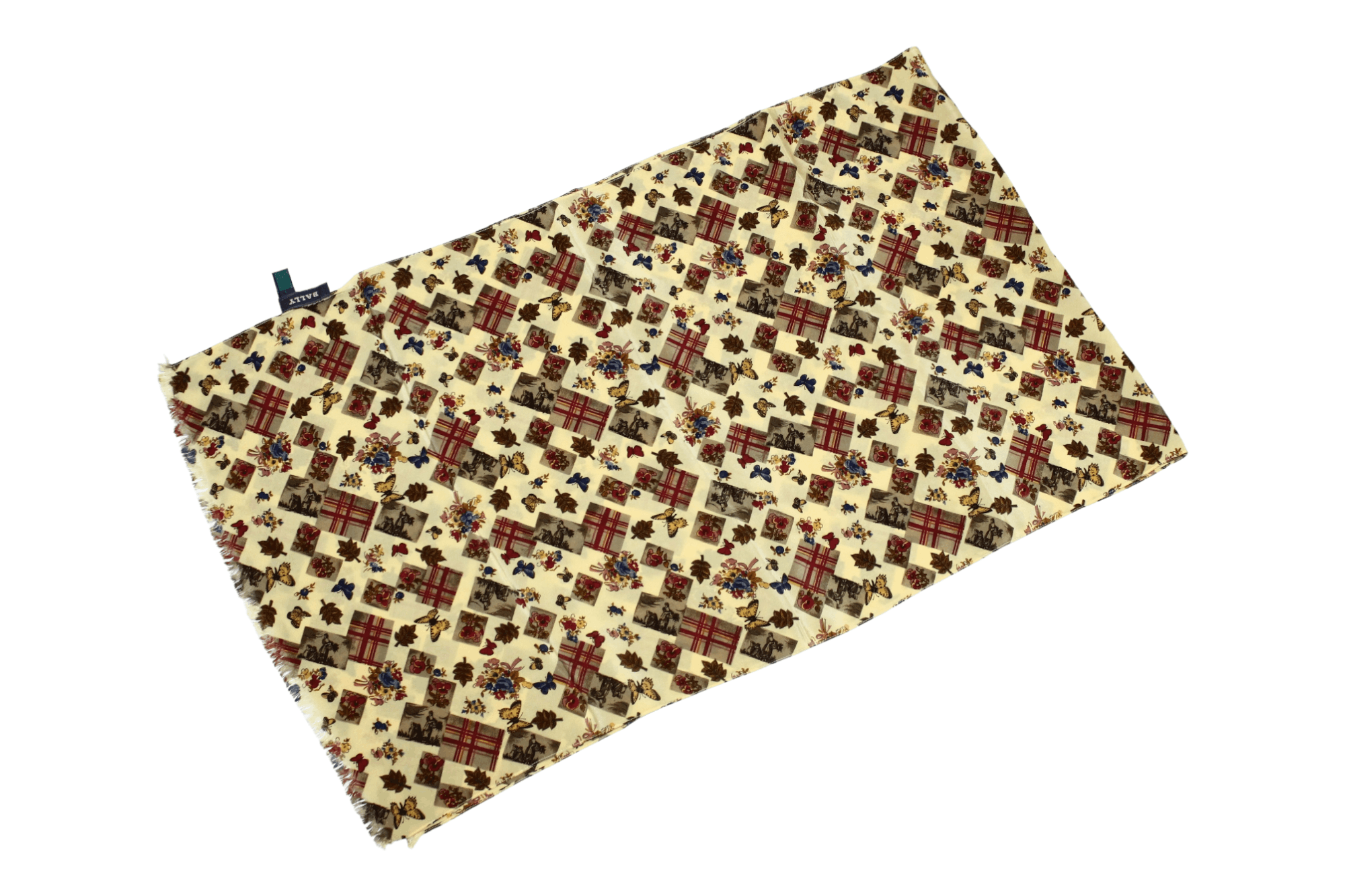 Bally Vintage BALLY all over printed silk scarf Size ONE SIZE - 6 Thumbnail