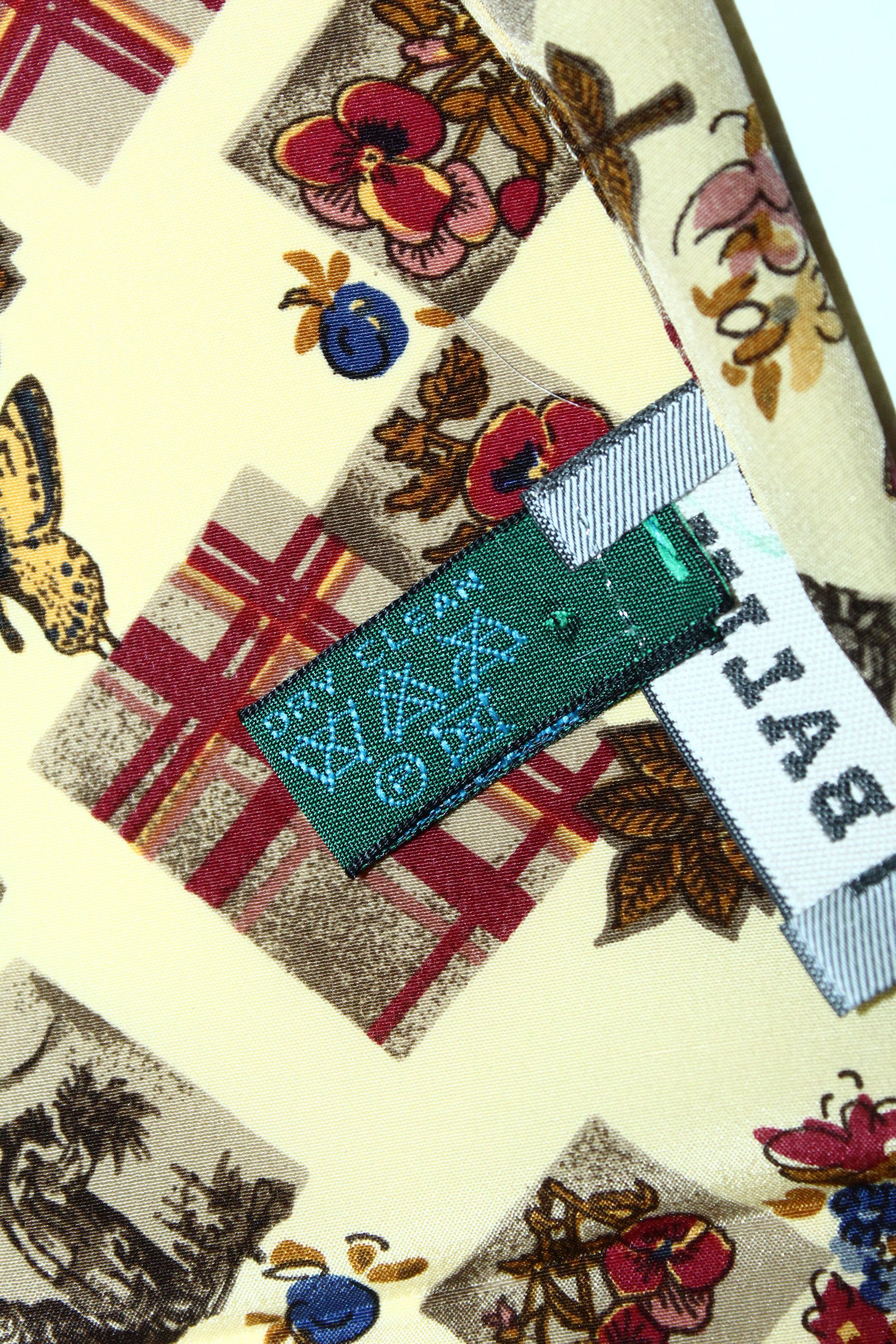 Bally Vintage BALLY all over printed silk scarf Size ONE SIZE - 5 Thumbnail