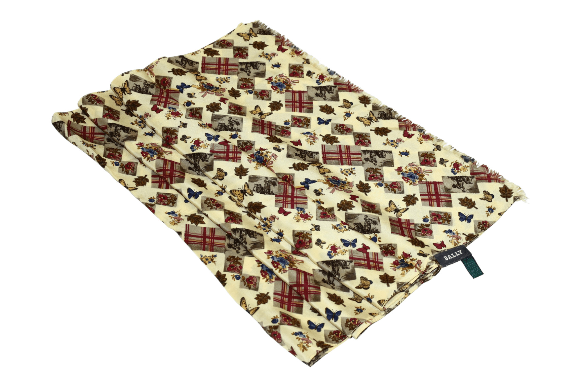 Bally Vintage BALLY all over printed silk scarf Size ONE SIZE - 2 Thumbnail