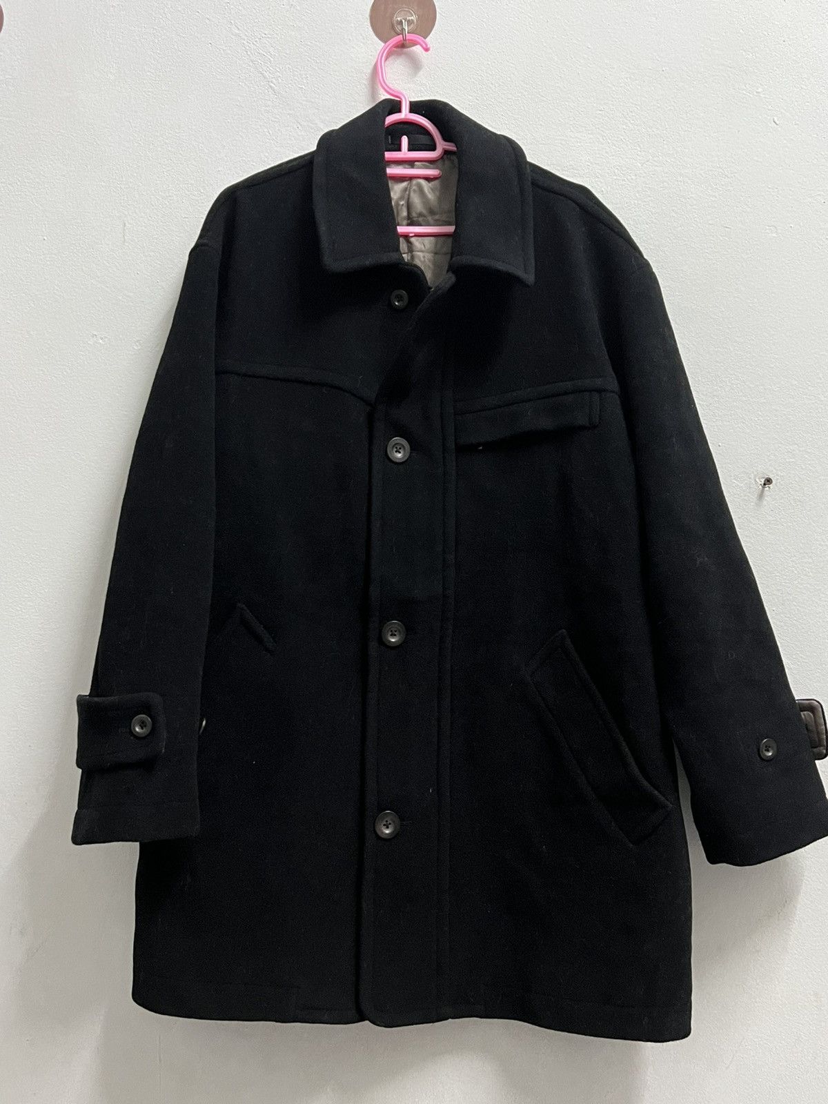 Burberry Burberry London tranch coat wool single breasted Size US M / EU 48-50 / 2 - 1 Thumbnail