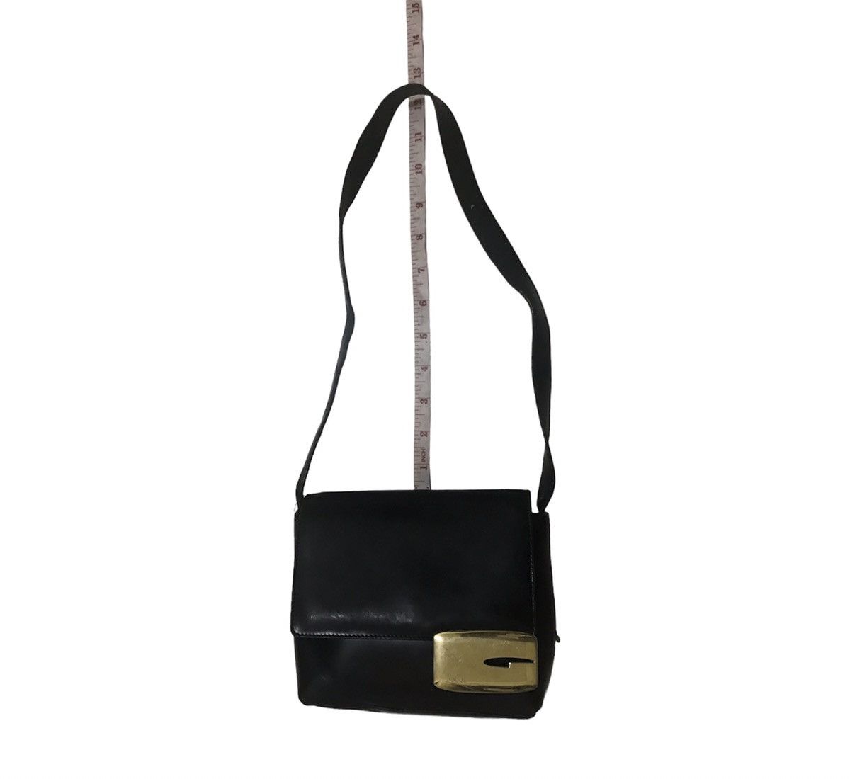 Gucci AUTHENTIC GUCCI SHOULDER BAG BLACK LEATHER Size ONE SIZE - 25 Thumbnail