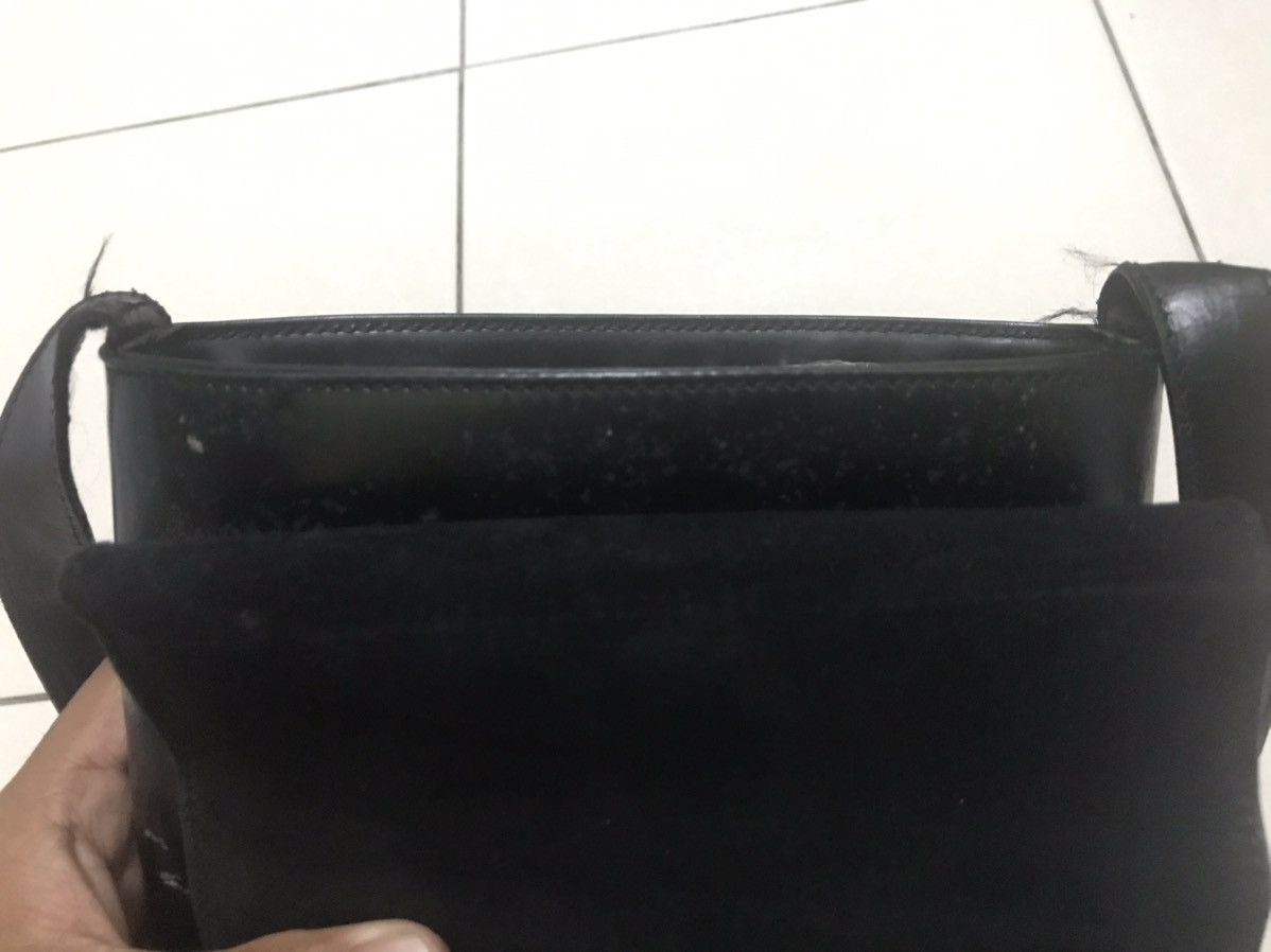 Gucci AUTHENTIC GUCCI SHOULDER BAG BLACK LEATHER Size ONE SIZE - 13 Thumbnail