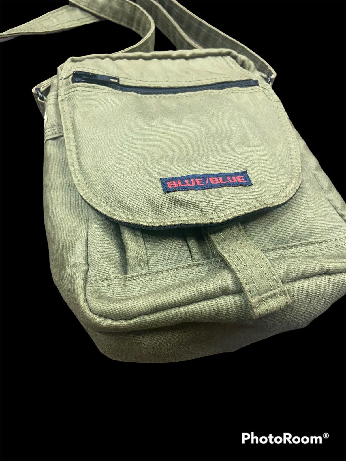 Issey Miyake × Japanese Brand × Vintage Blue blue arigato sling bag Size ONE SIZE - 3 Thumbnail