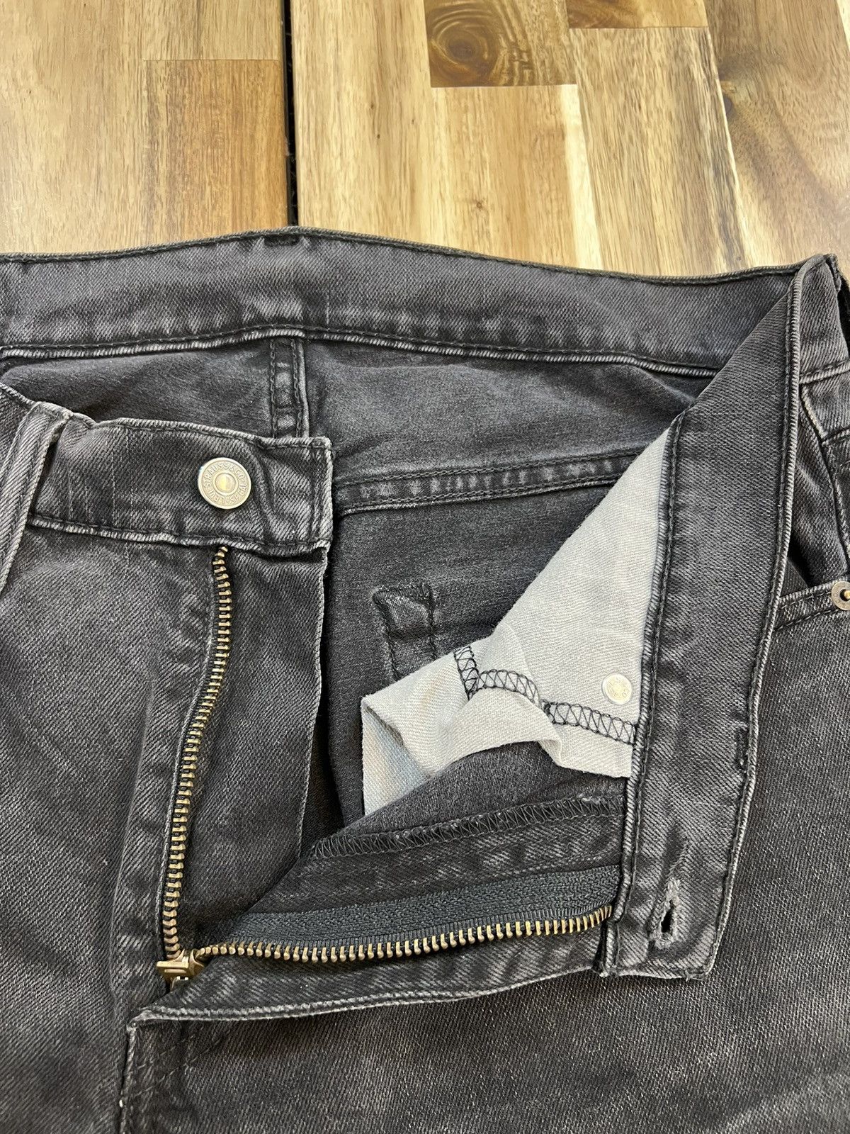 Levi's Vintage Levis Lot 511 Super Black Jeans Denim Size US 34 / EU 50 - 7 Thumbnail