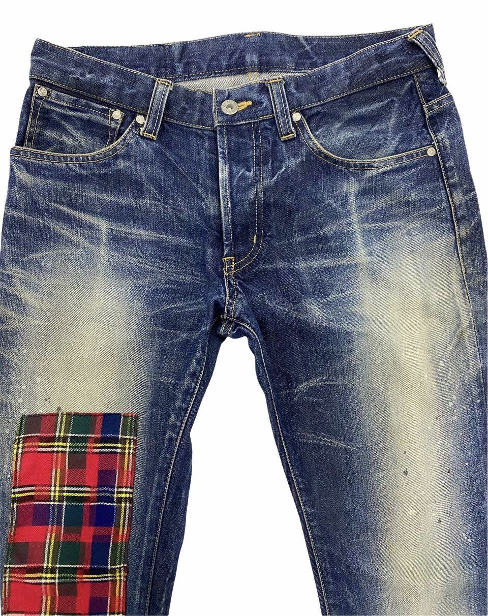 Tornado Mart Tornado Mart Pactwork Denim Size US 30 / EU 46 - 3 Thumbnail