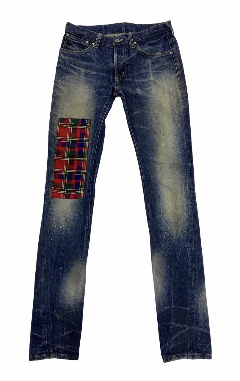 Tornado Mart Tornado Mart Pactwork Denim Size US 30 / EU 46 - 1 Thumbnail