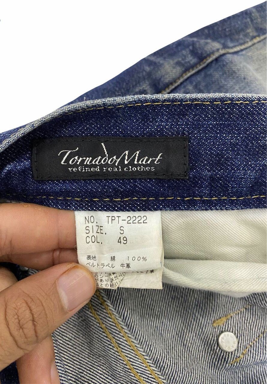 Tornado Mart Tornado Mart Pactwork Denim Size US 30 / EU 46 - 10 Thumbnail