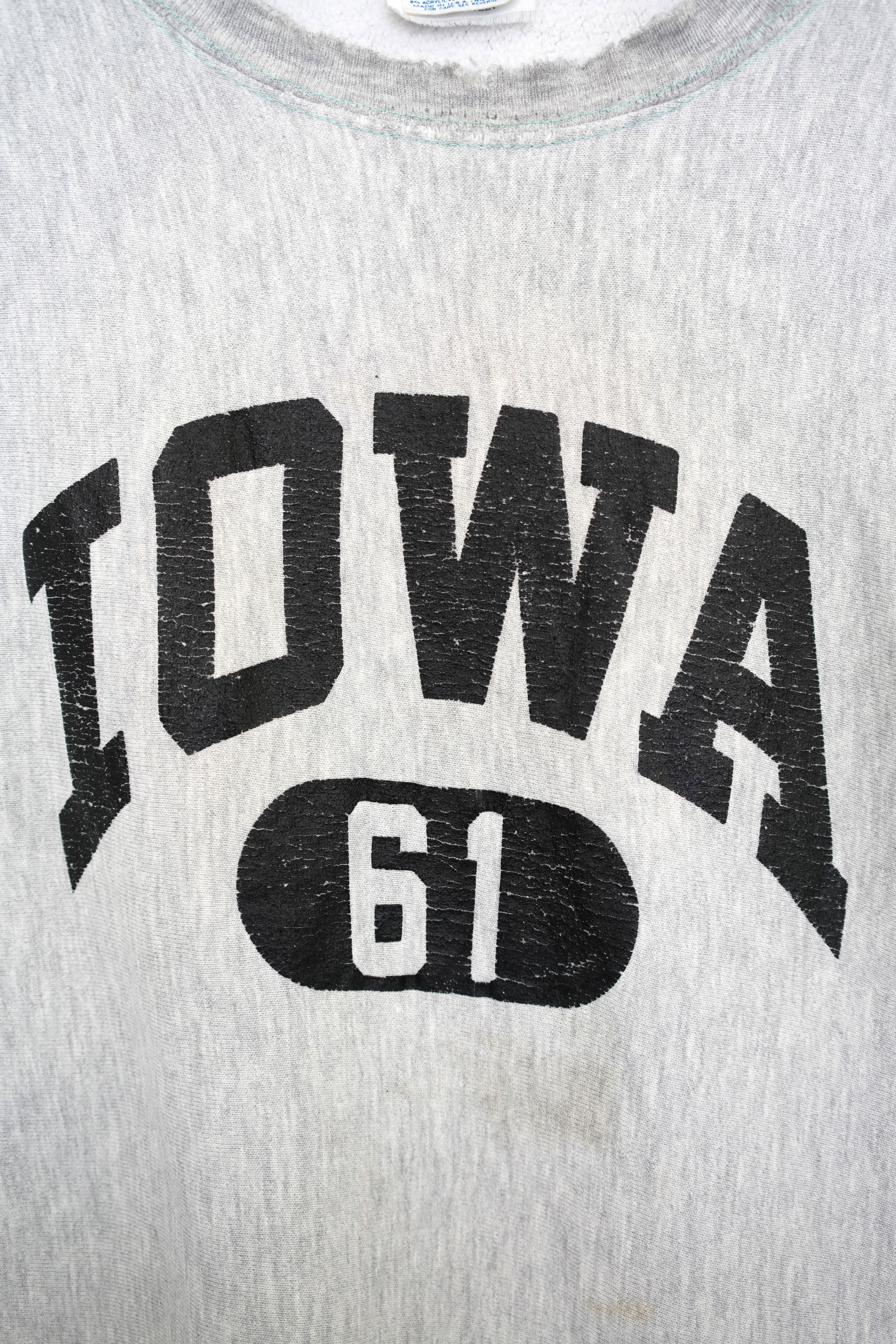 Vintage 90's Iowa Champion Reverse Weave Sweatshirt
