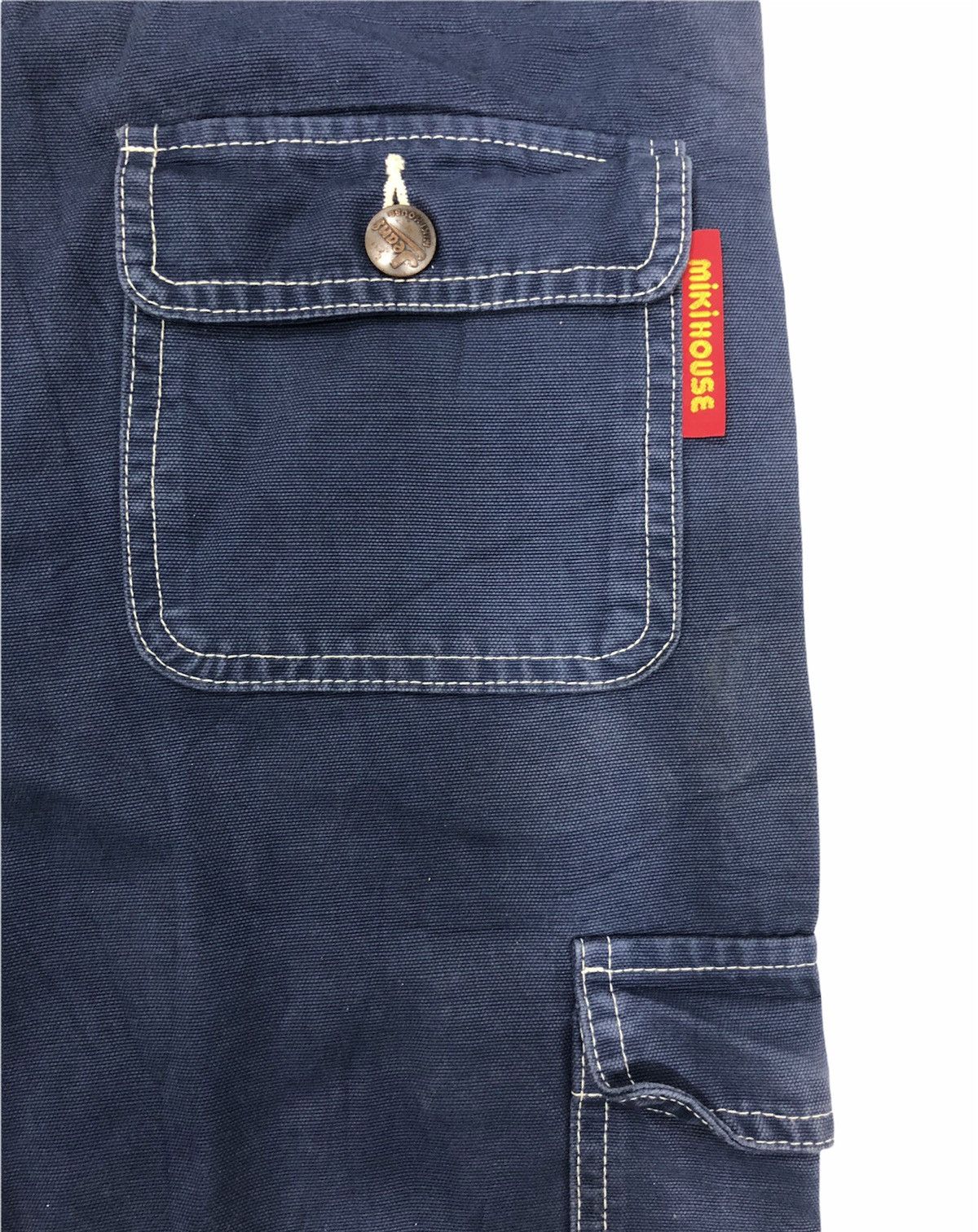 Japanese Brand × Vintage Vintage Miki House Jeans Overalls – Made in Japan Size US 29 - 9 Thumbnail