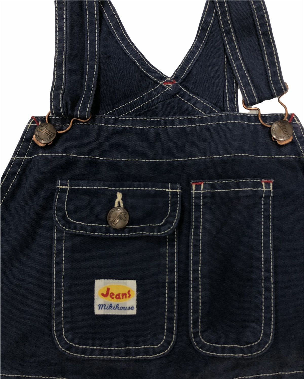 Japanese Brand × Vintage Vintage Miki House Jeans Overalls – Made in Japan Size US 29 - 5 Thumbnail