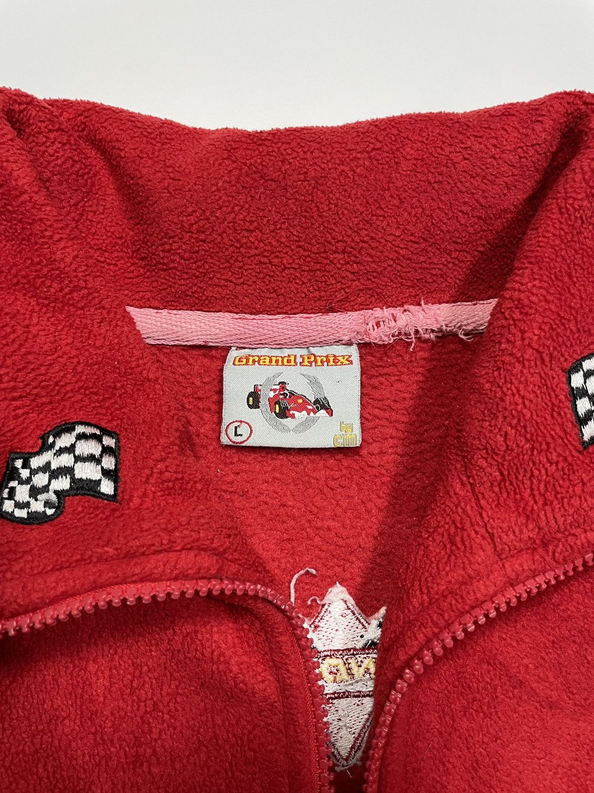Vintage Vintage 90s Monaco Grand Prix Formula 1 World Champio fleece Size US L / EU 52-54 / 3 - 8 Thumbnail