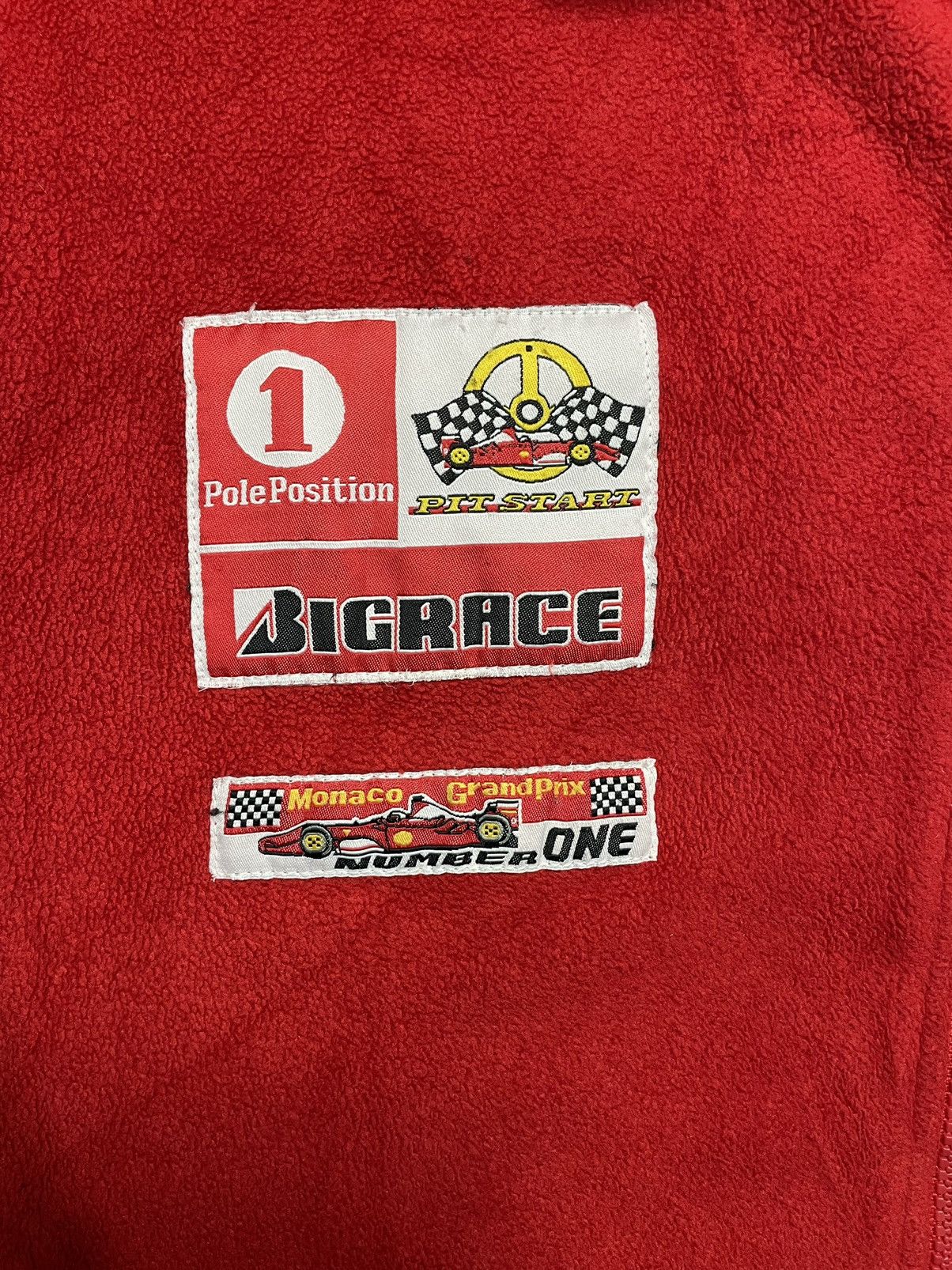 Vintage Vintage 90s Monaco Grand Prix Formula 1 World Champio fleece Size US L / EU 52-54 / 3 - 6 Thumbnail