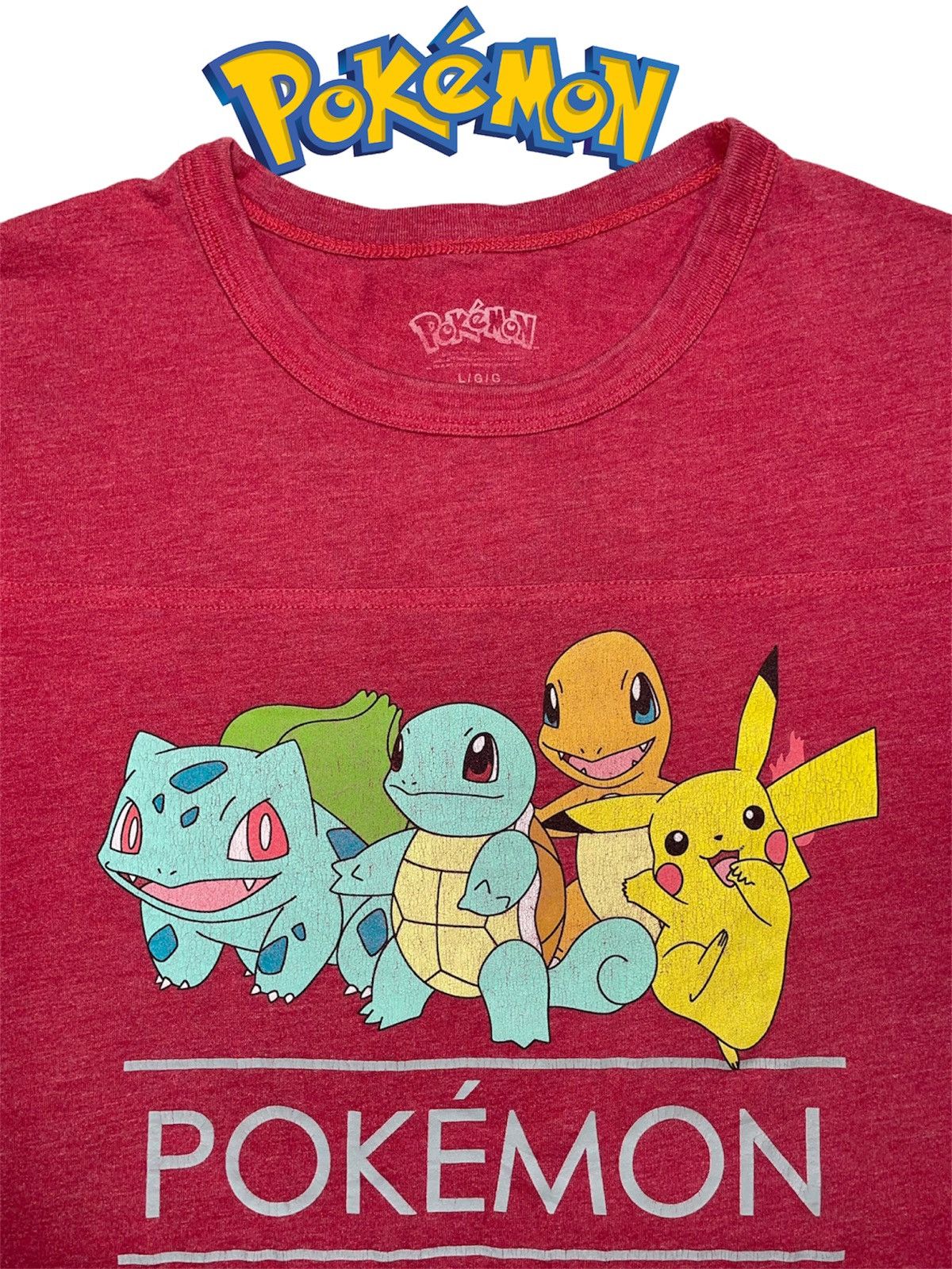 Japanese Brand × Pokemon × Vintage Vintage pokemon pikachu squirtle bulbasaur charmander ragla Size US L / EU 52-54 / 3 - 8 Thumbnail