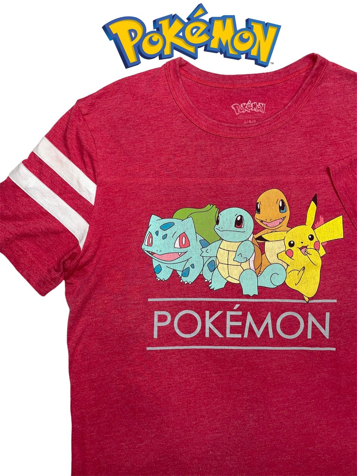 Japanese Brand × Pokemon × Vintage Vintage pokemon pikachu squirtle bulbasaur charmander ragla Size US L / EU 52-54 / 3 - 9 Thumbnail