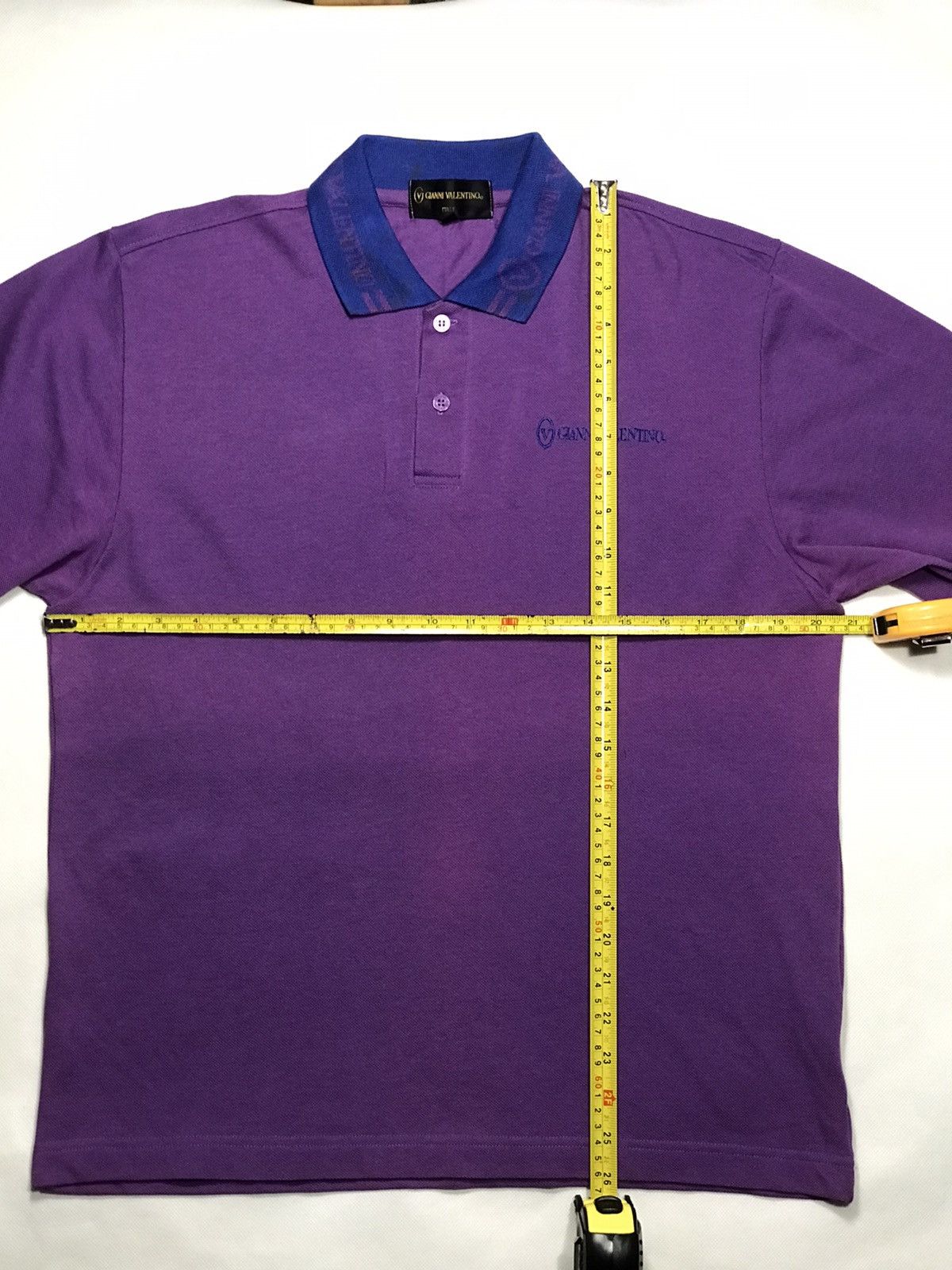 Gianni Valentino × Valentino × Vintage Vintage Gianni Valentino Italy Polo shirt Longsleeve Desig Size US L / EU 52-54 / 3 - 8 Thumbnail