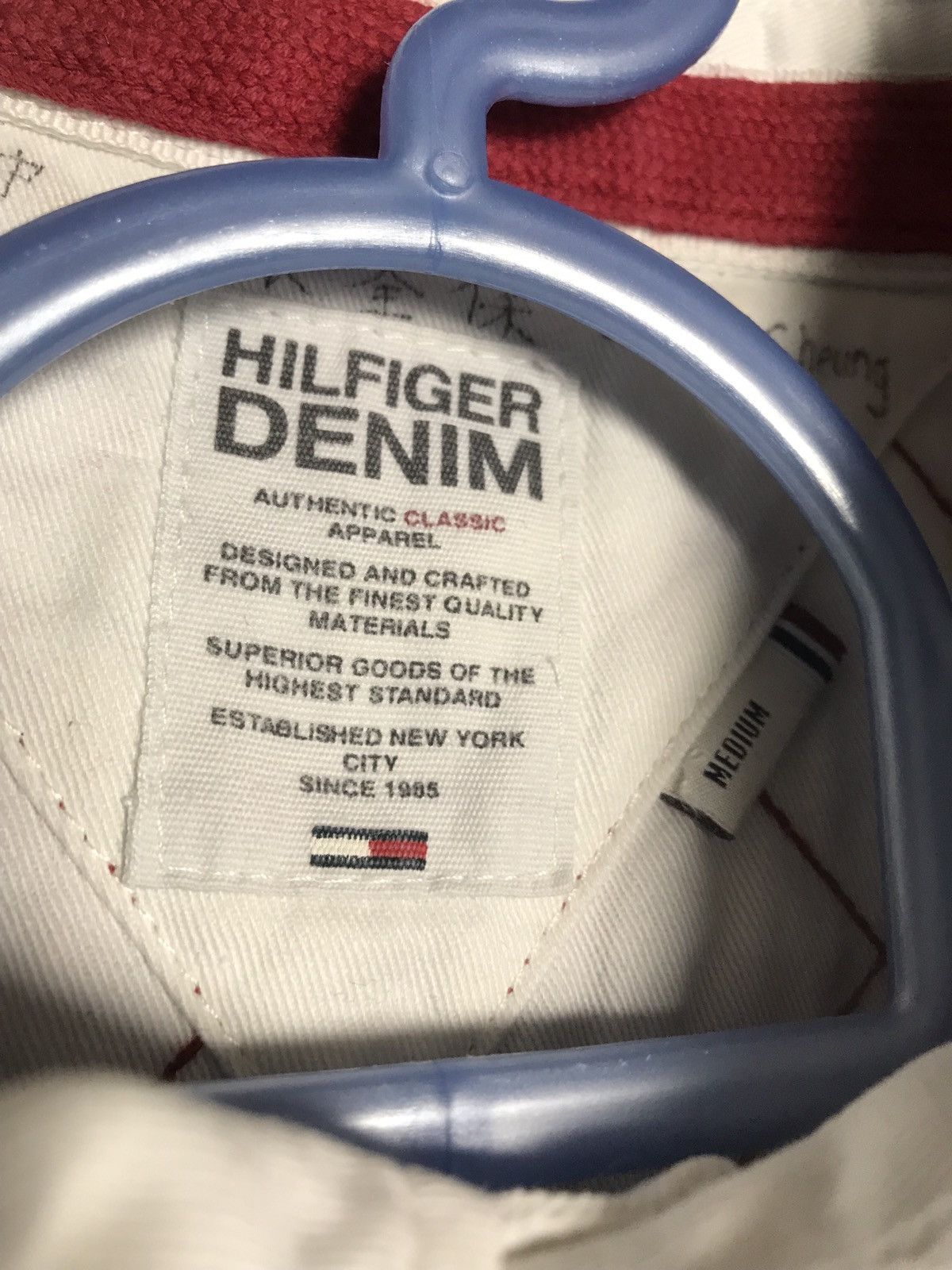 Tommy Hilfiger × Tommy Jeans × Vintage Thick Tommy Hilfiger Rugby Arm Padding Polo longsleeve 85 Size US M / EU 48-50 / 2 - 9 Thumbnail