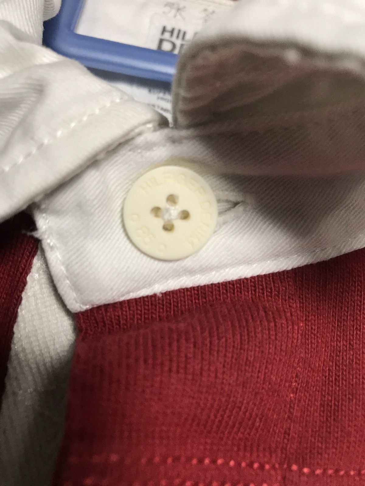 Tommy Hilfiger × Tommy Jeans × Vintage Thick Tommy Hilfiger Rugby Arm Padding Polo longsleeve 85 Size US M / EU 48-50 / 2 - 11 Thumbnail