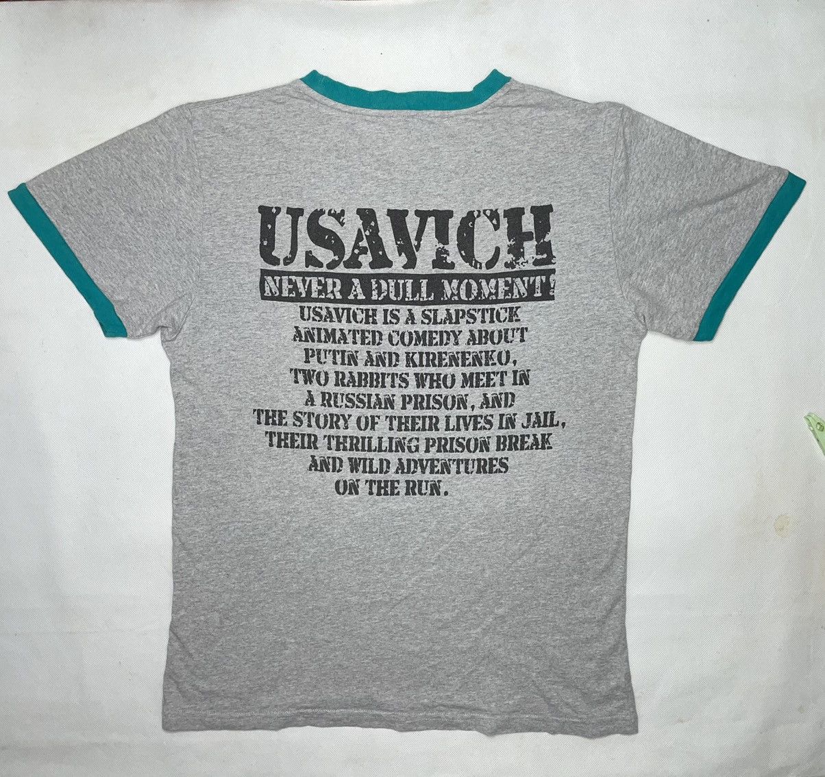 Cartoon Network × Japanese Brand × Mtv Vintage MTV 2010 Usavich kirenenko putin cartoon ringer off Size US L / EU 52-54 / 3 - 7 Thumbnail