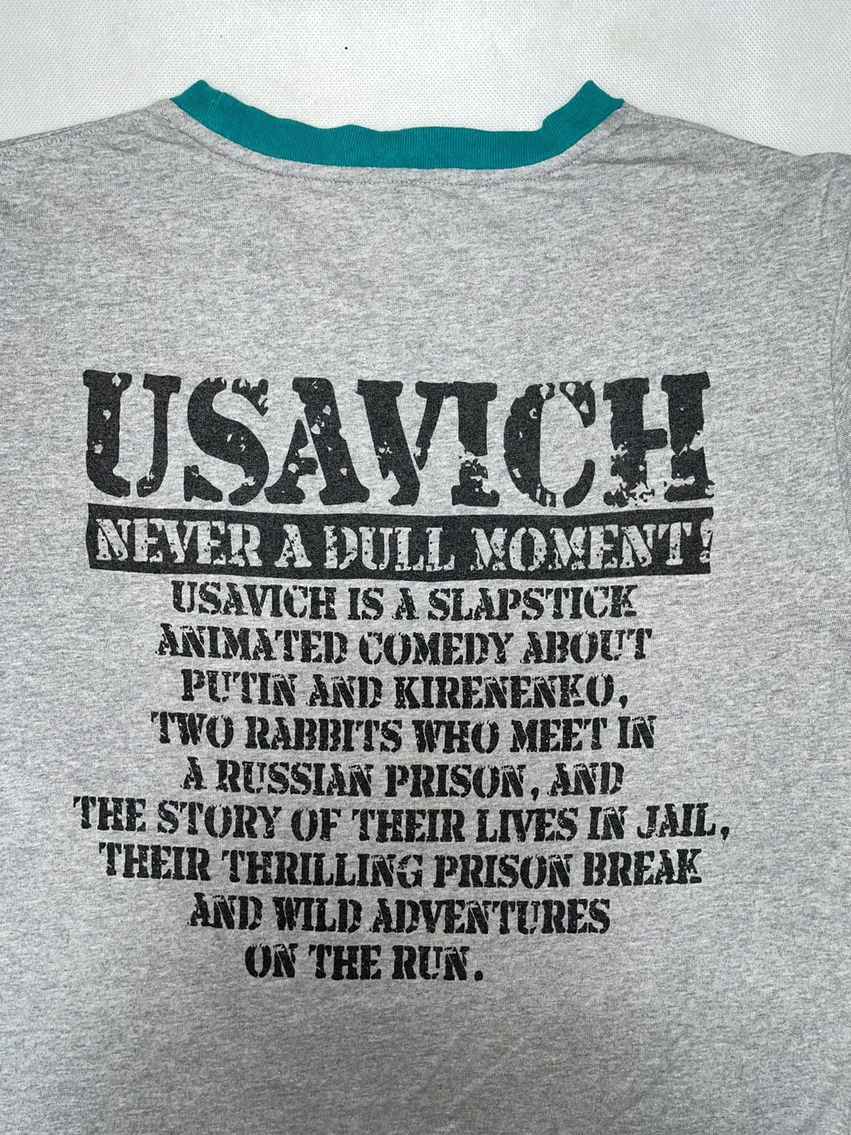 Cartoon Network × Japanese Brand × Mtv Vintage MTV 2010 Usavich kirenenko putin cartoon ringer off Size US L / EU 52-54 / 3 - 8 Thumbnail