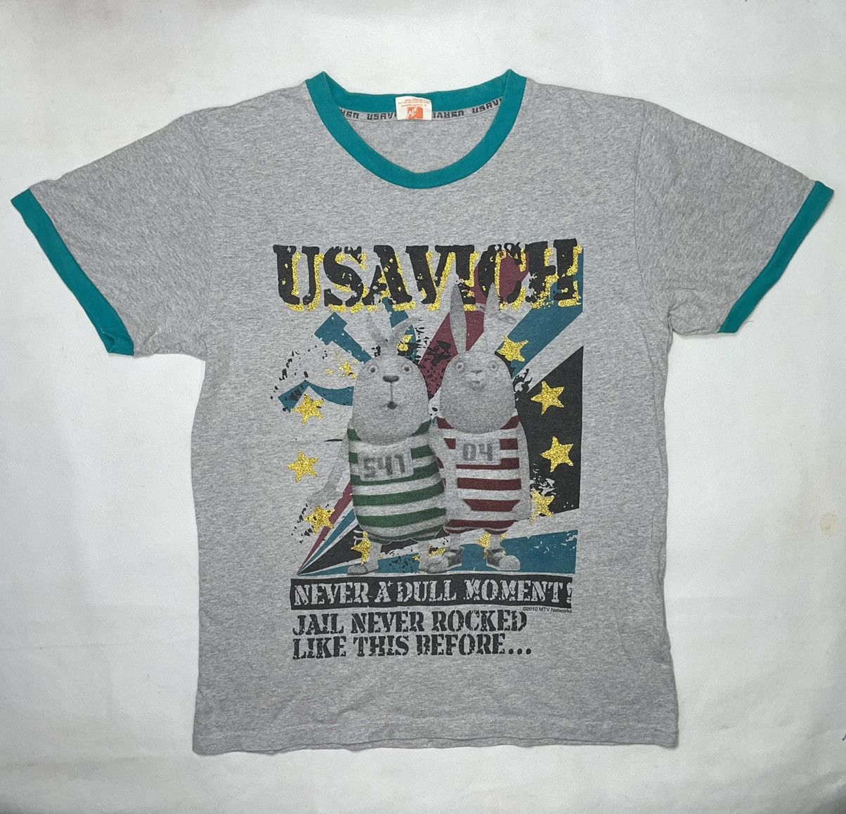 Cartoon Network × Japanese Brand × Mtv Vintage MTV 2010 Usavich kirenenko putin cartoon ringer off Size US L / EU 52-54 / 3 - 10 Thumbnail