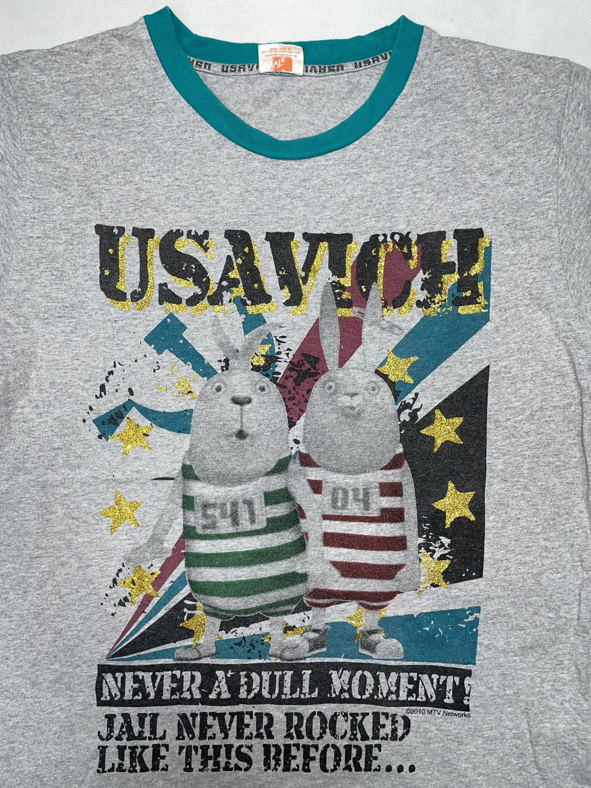 Cartoon Network × Japanese Brand × Mtv Vintage MTV 2010 Usavich kirenenko putin cartoon ringer off Size US L / EU 52-54 / 3 - 3 Thumbnail