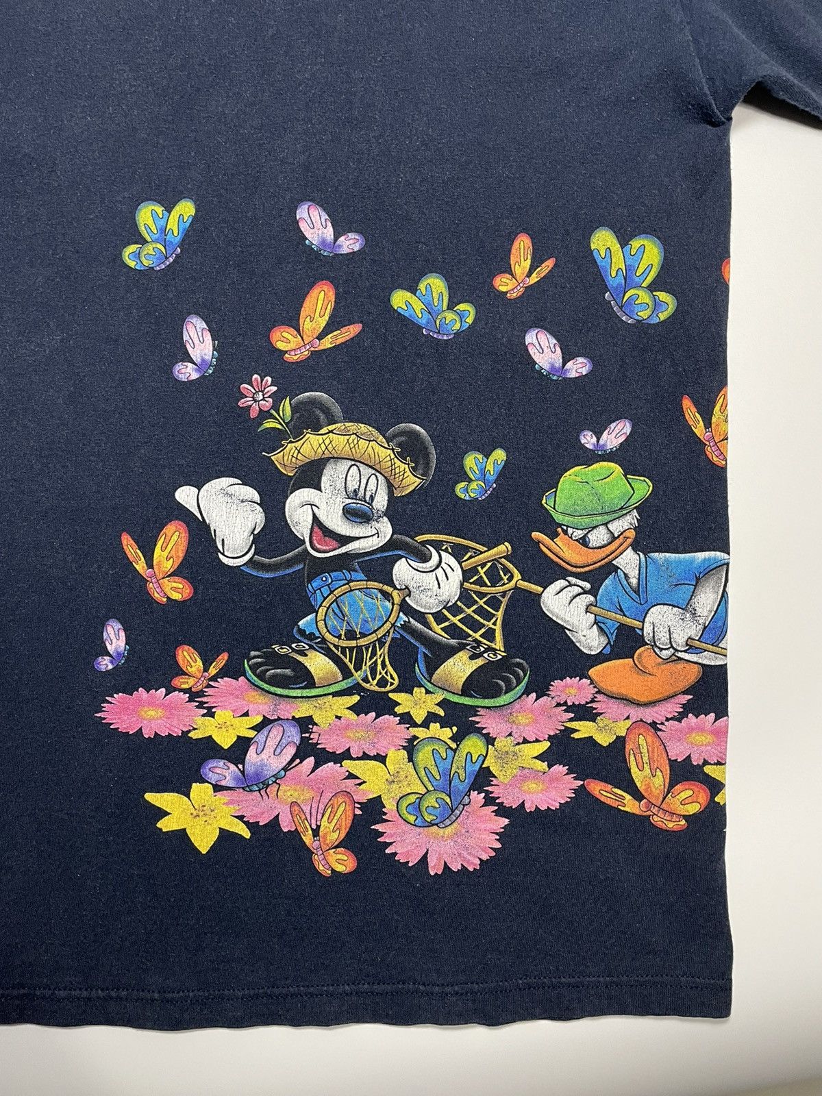 Disney × Mickey Mouse × Vintage Vintage 90s Disney Mickey Duffy Duck by Jerry Leigh navy blu Size US L / EU 52-54 / 3 - 4 Thumbnail