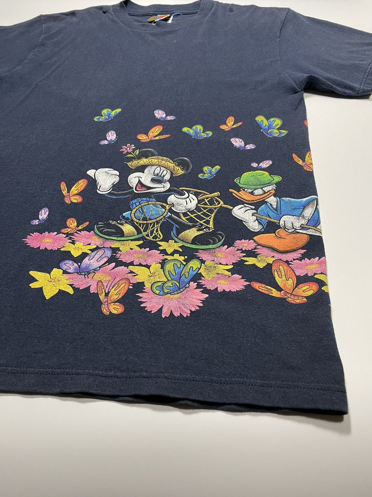 Disney × Mickey Mouse × Vintage Vintage 90s Disney Mickey Duffy Duck by Jerry Leigh navy blu Size US L / EU 52-54 / 3 - 5 Thumbnail