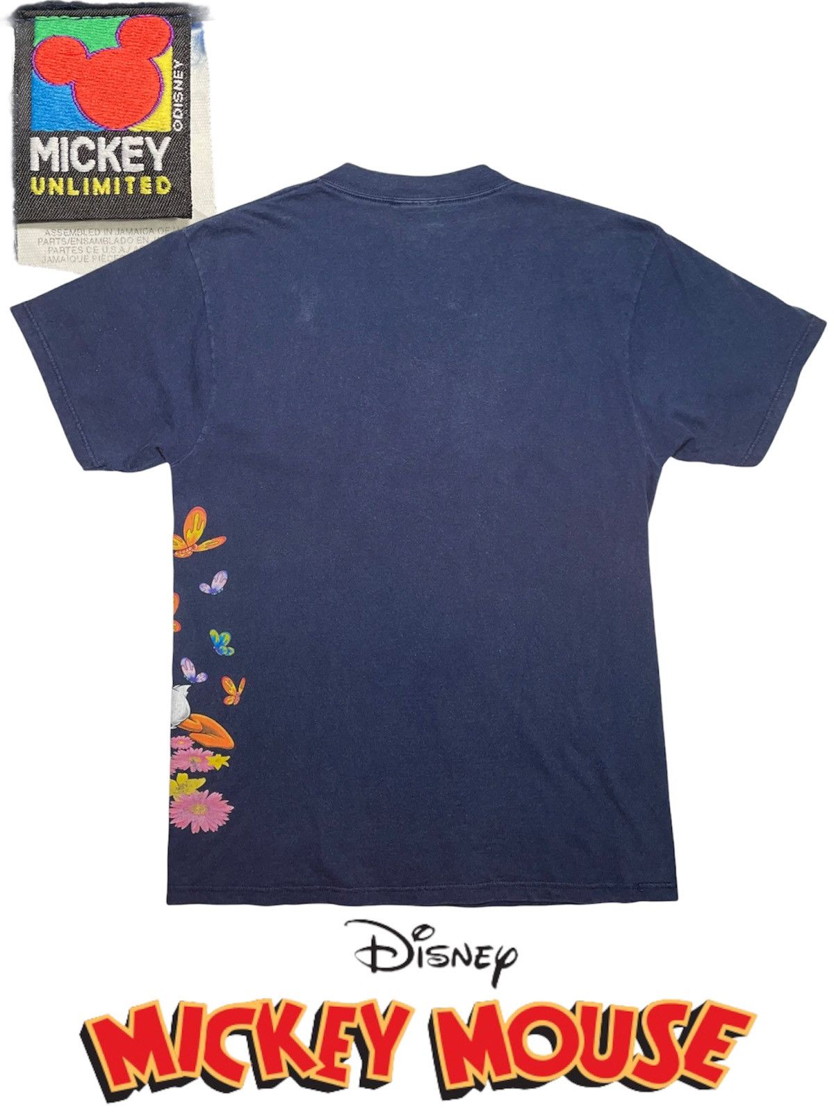 Disney × Mickey Mouse × Vintage Vintage 90s Disney Mickey Duffy Duck by Jerry Leigh navy blu Size US L / EU 52-54 / 3 - 2 Thumbnail