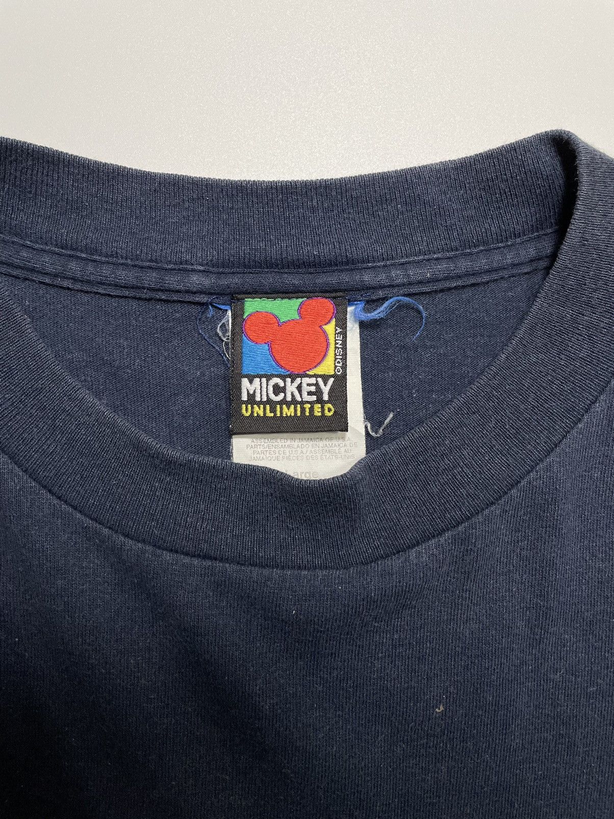 Disney × Mickey Mouse × Vintage Vintage 90s Disney Mickey Duffy Duck by Jerry Leigh navy blu Size US L / EU 52-54 / 3 - 7 Thumbnail